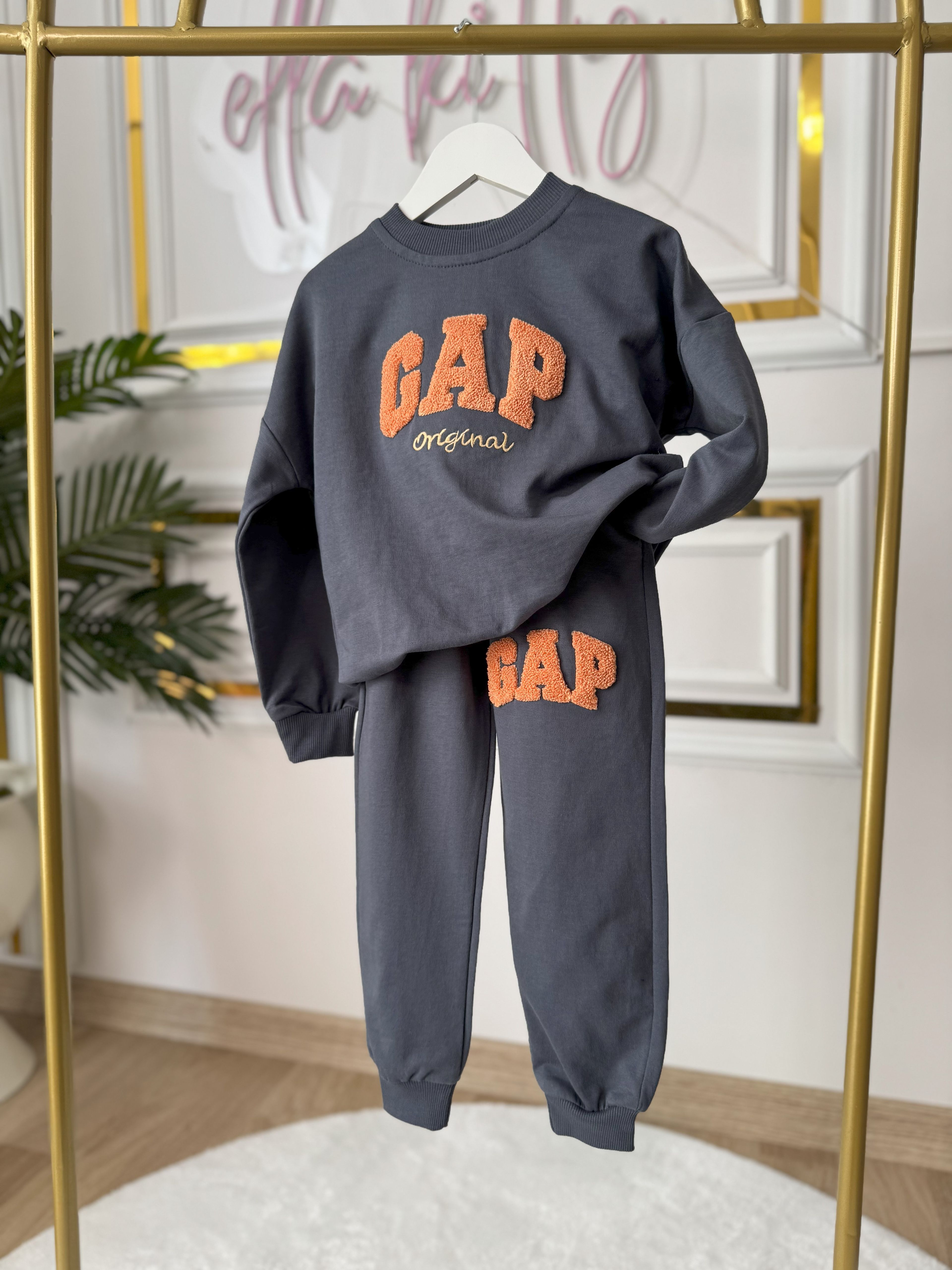 Unisex Gap Takım- Füme