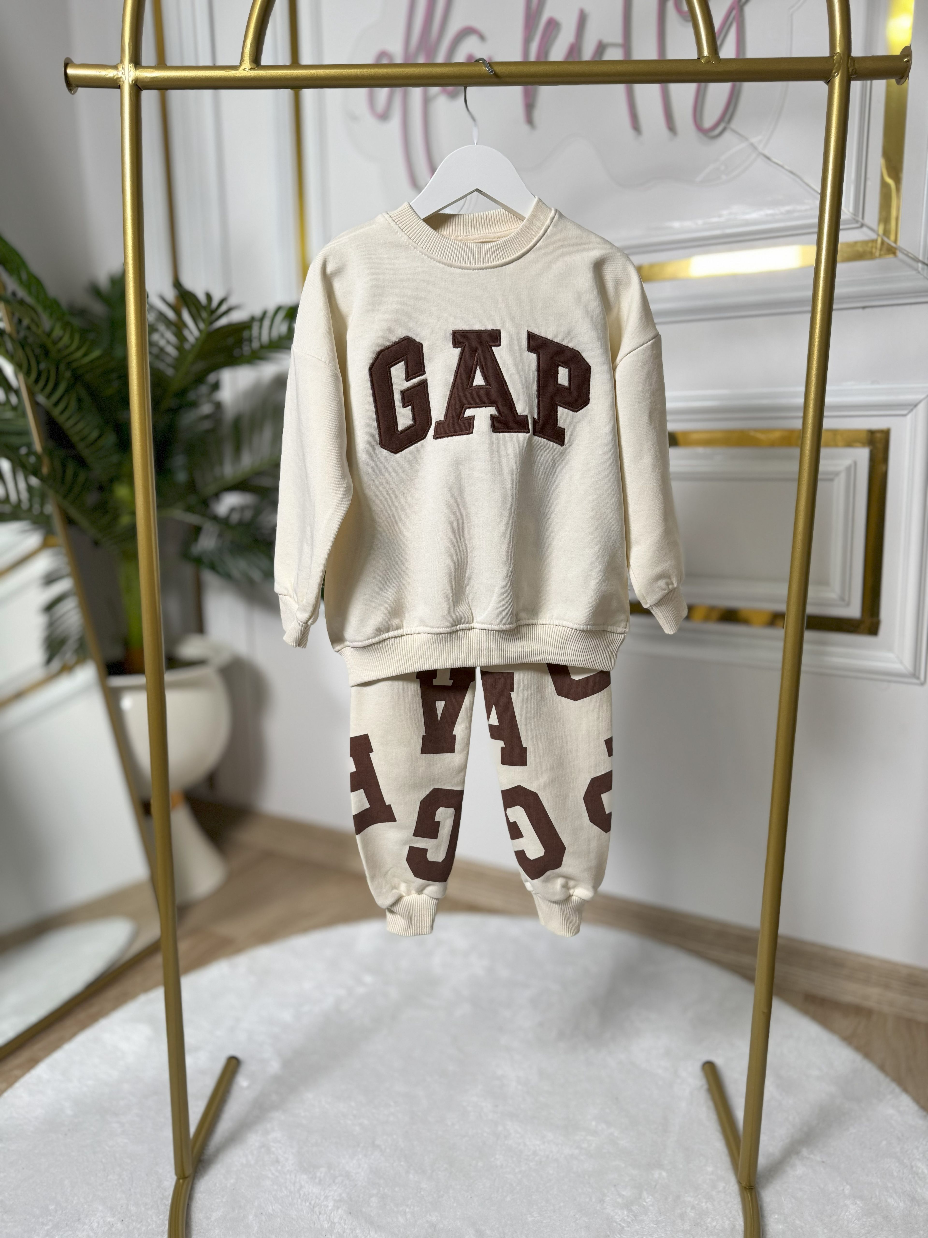 Unisex Gap Takım Kahverengi