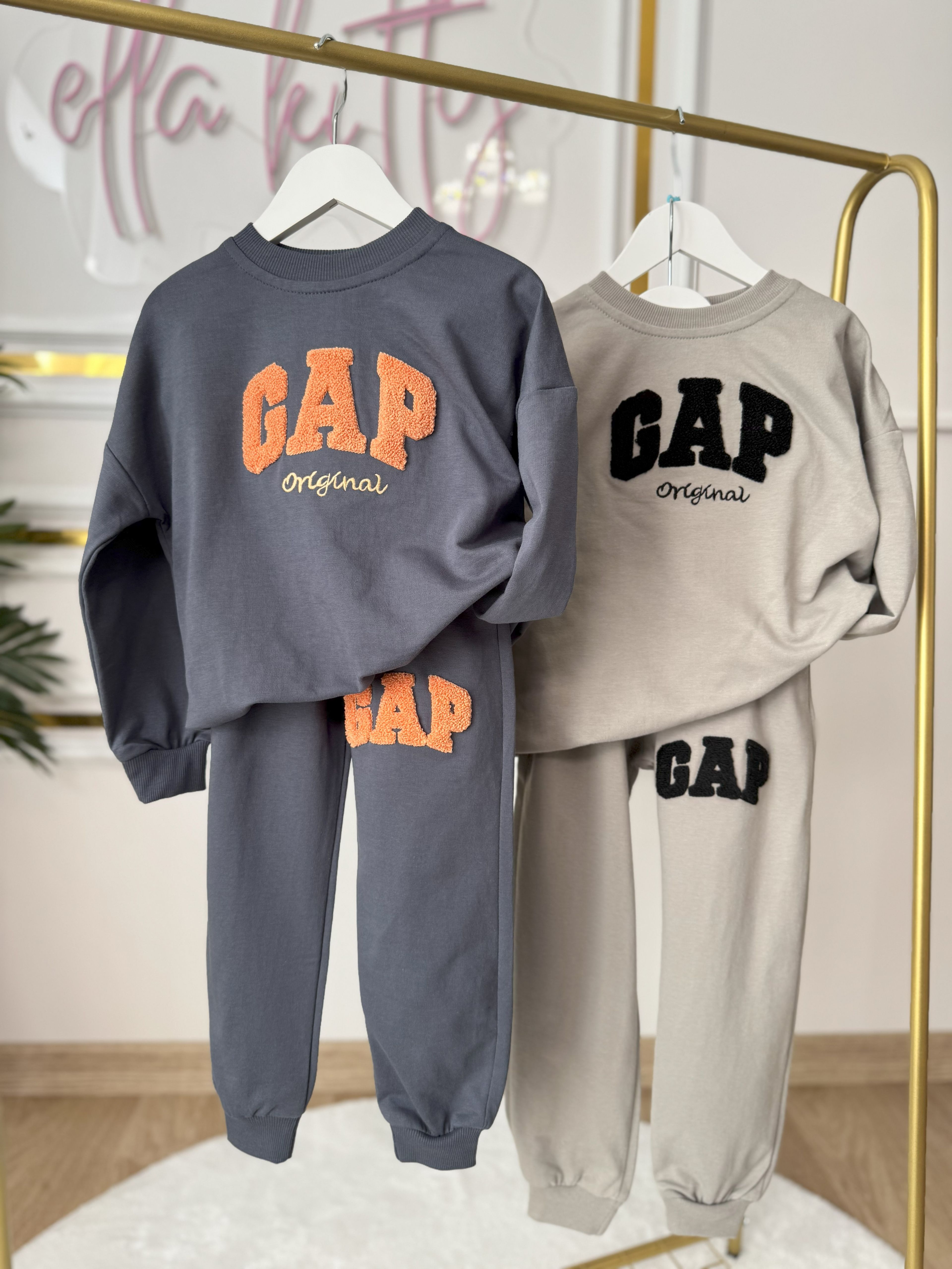 Unisex Gap Takım- Füme