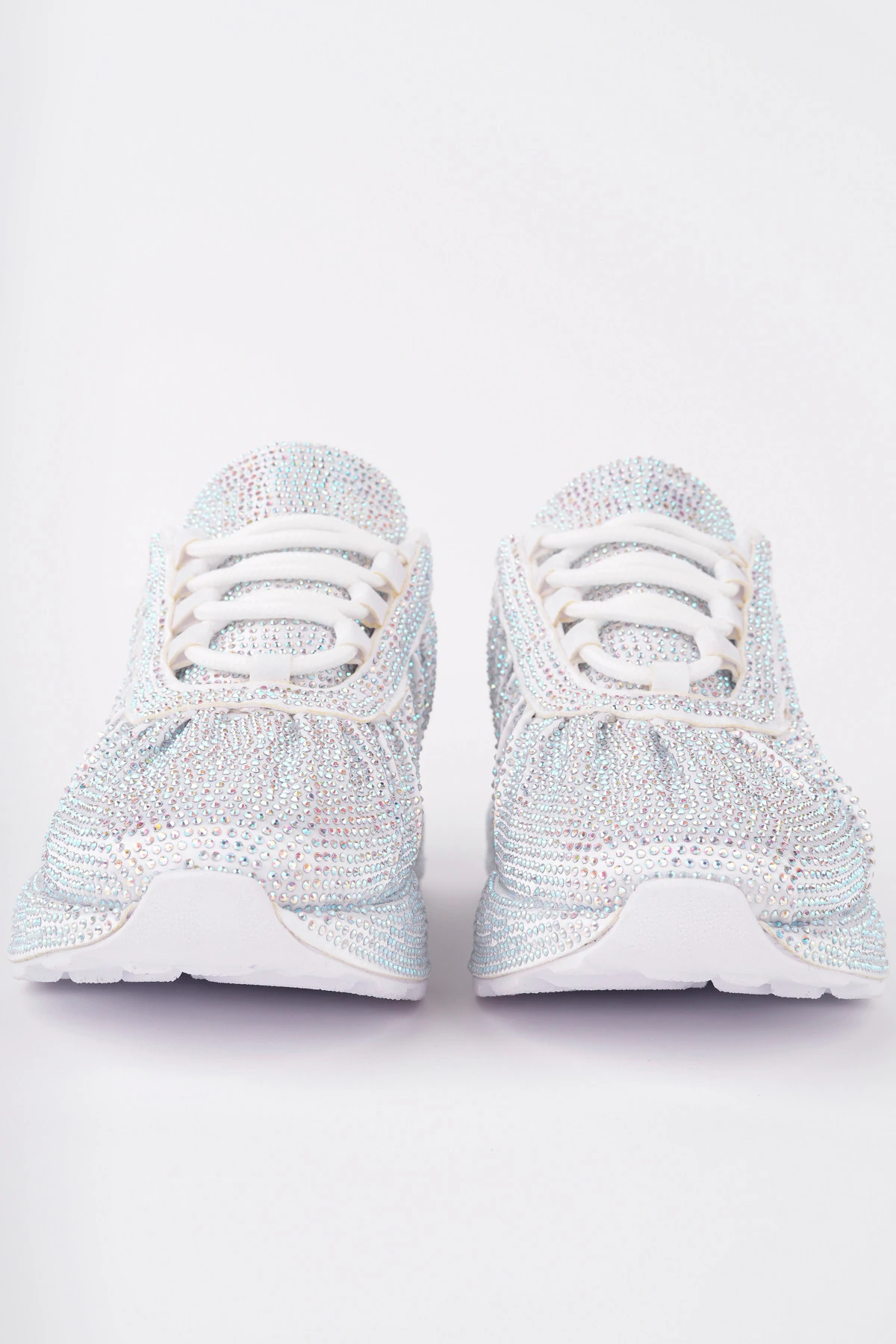 PRS-185-88 Kırışık Taşlı Düz Taban Spor