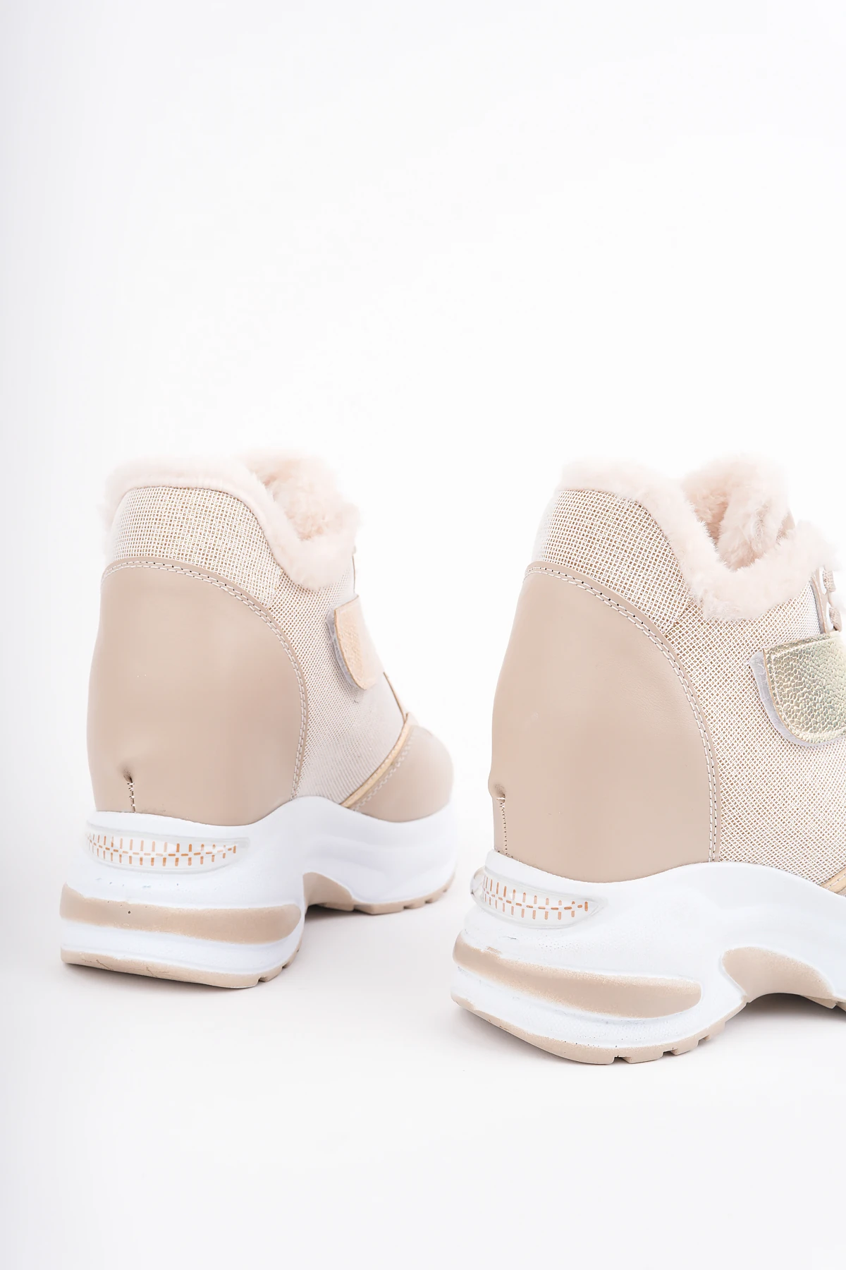 DNR-442 Cırtlı Bağlı Gizli Topuk Spor