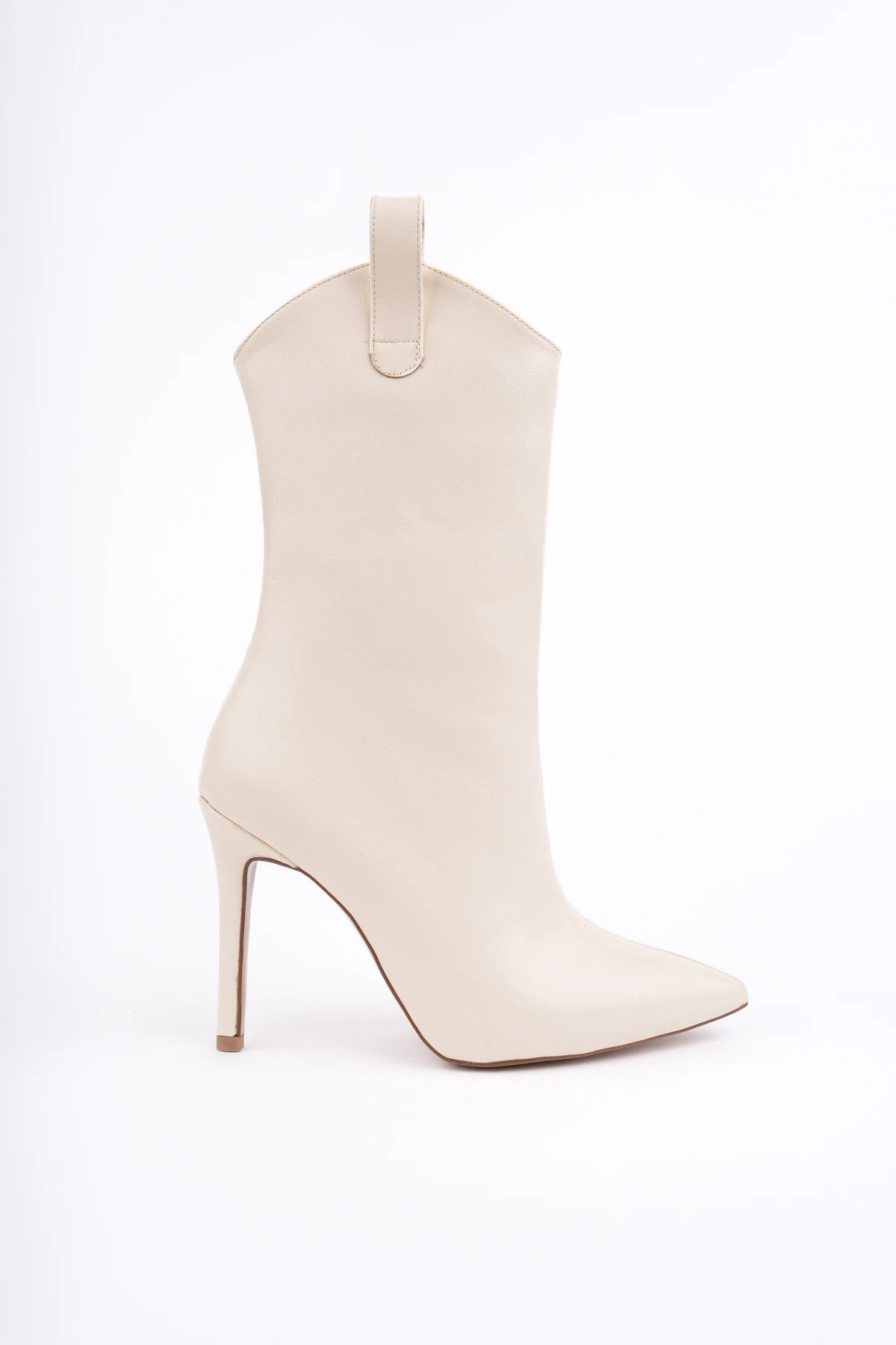 ROSE-1205 Fermuarlı İnce Topuk Çizme