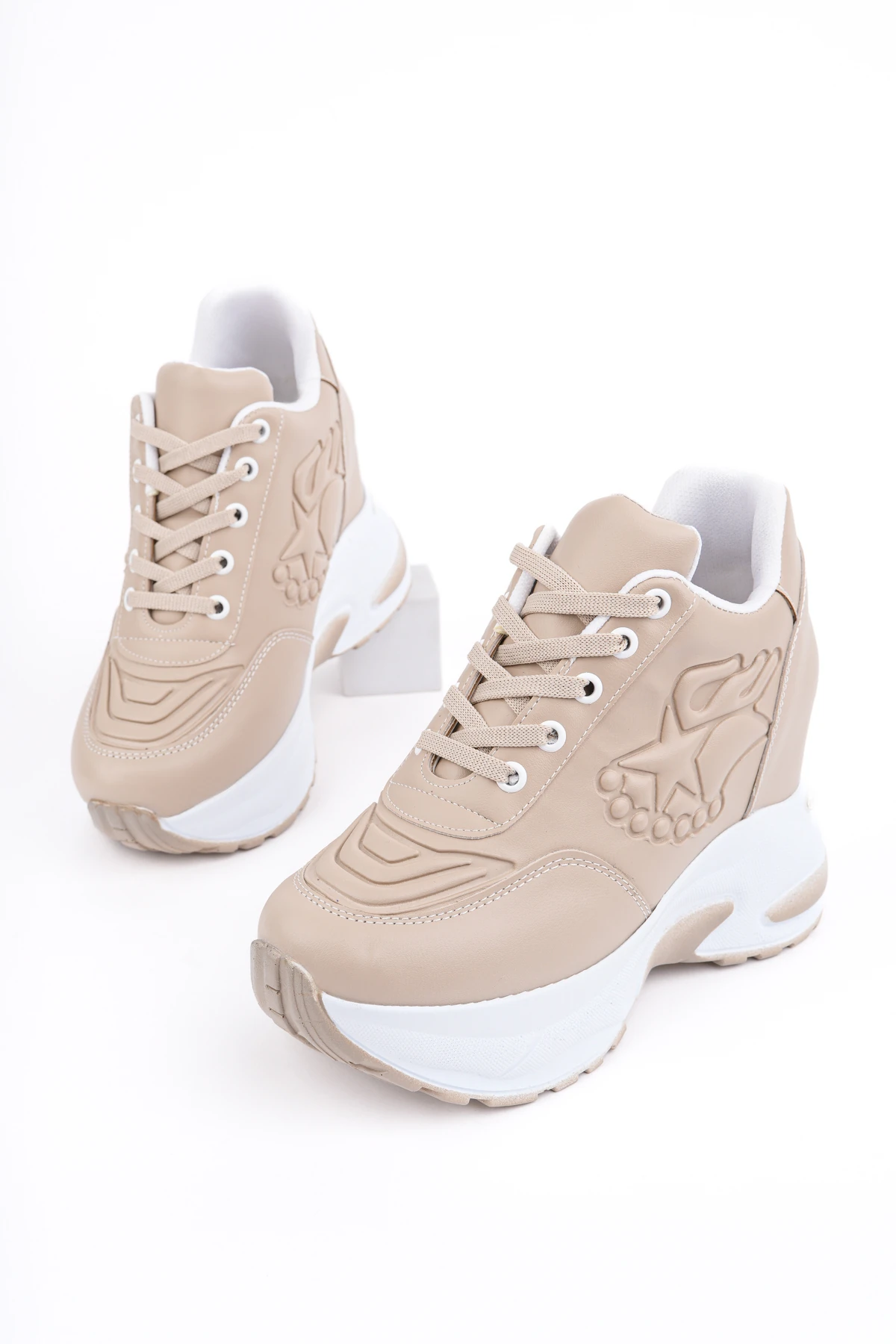 DNR-430 Baskılı Gizli Topuk Spor