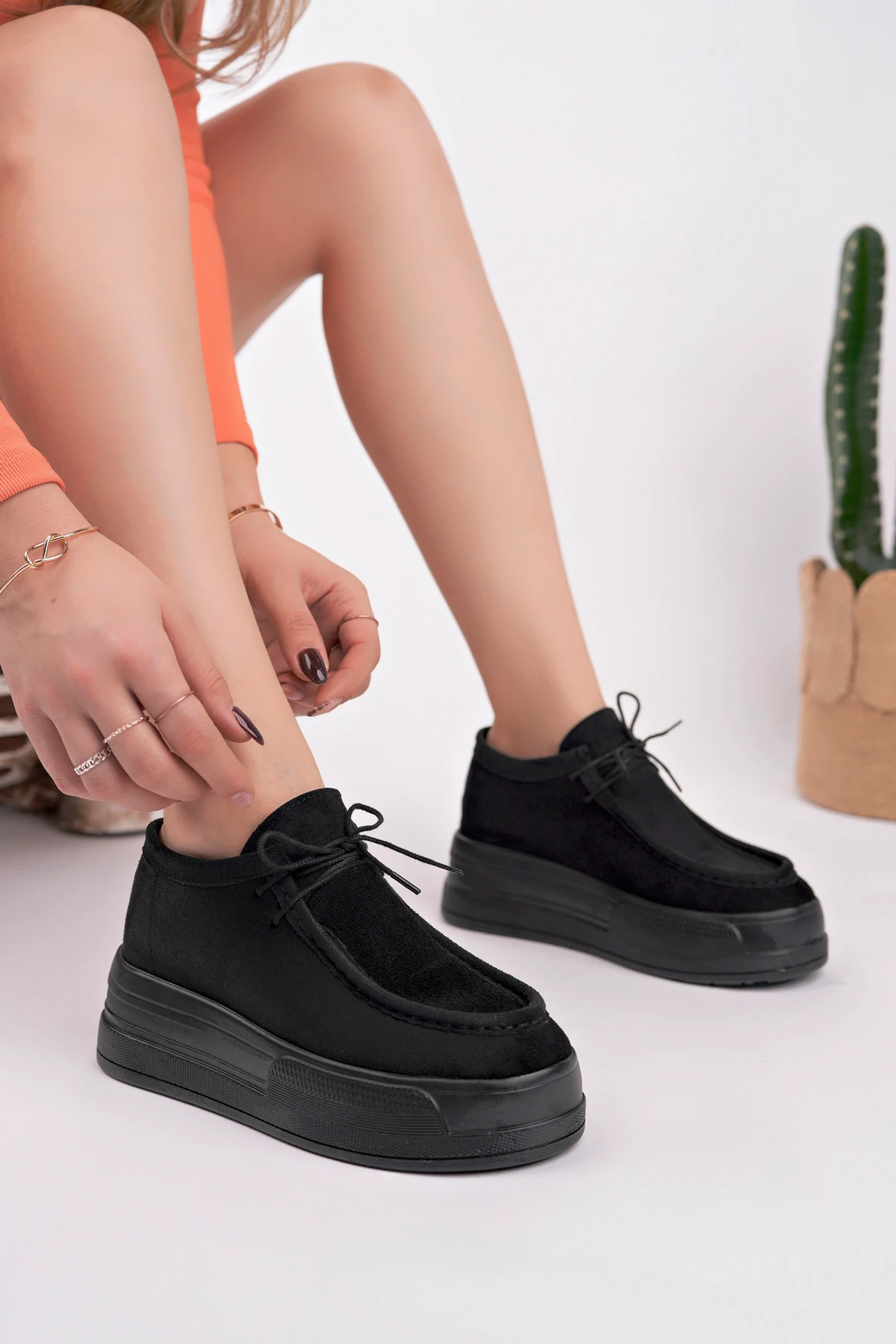 FRM-038 Kalın Taban Makosen Ayakkabı