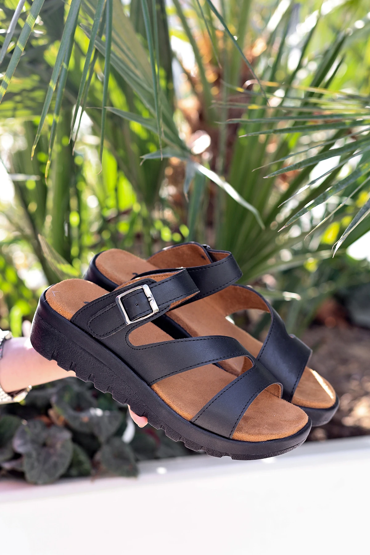 Torino Fuspet Tabanlı Terlik - SİYAH