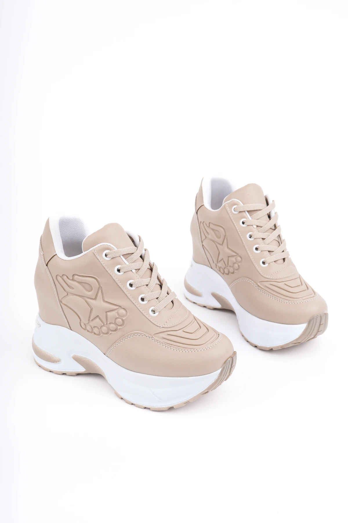 DNR-430 Baskılı Gizli Topuk Spor