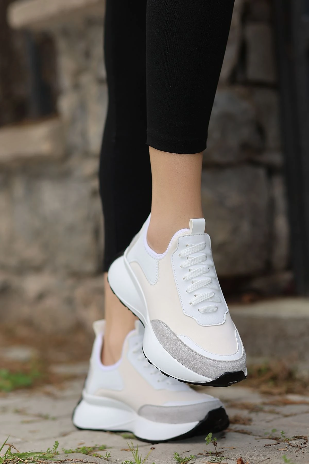 Riyad Düz Taban Streç Spor