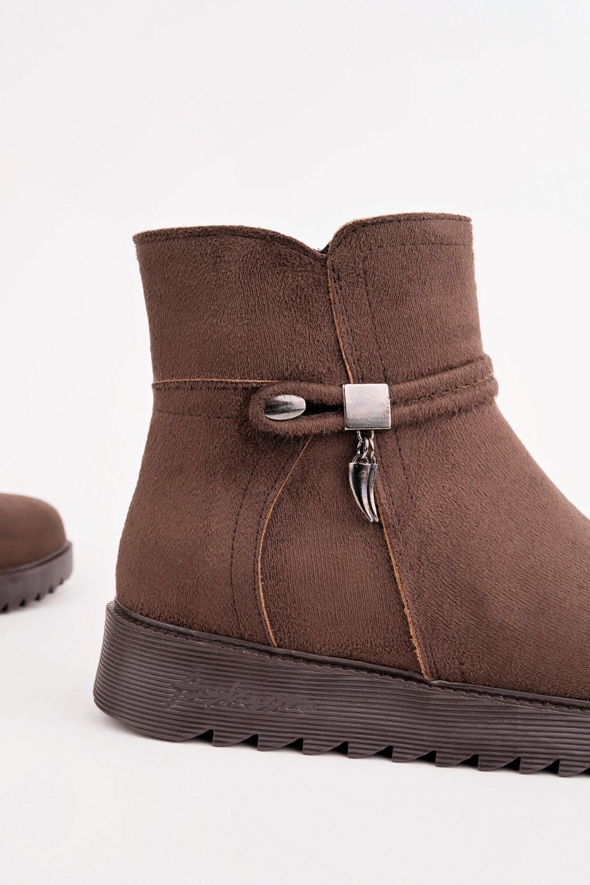 Dvm-104 Düz Taban Tokalı Bot