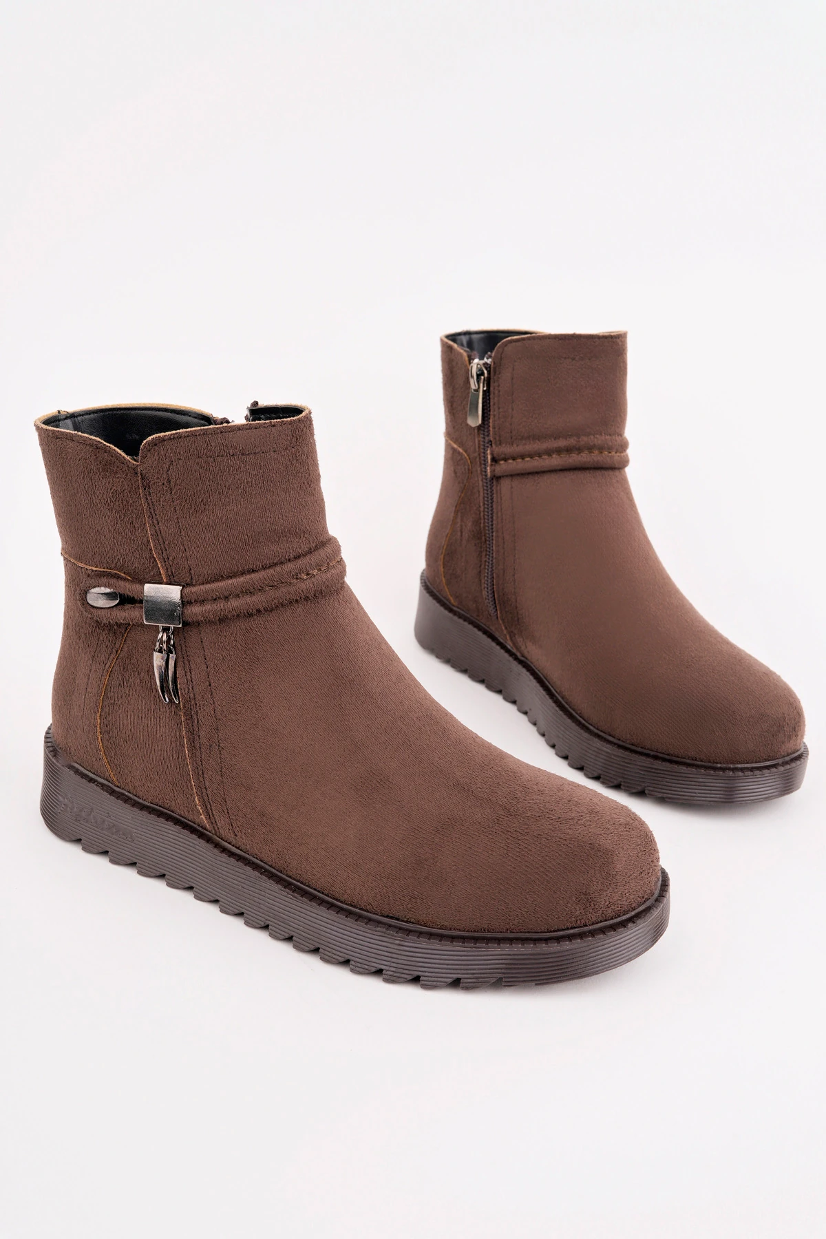 Dvm-104 Düz Taban Tokalı Bot