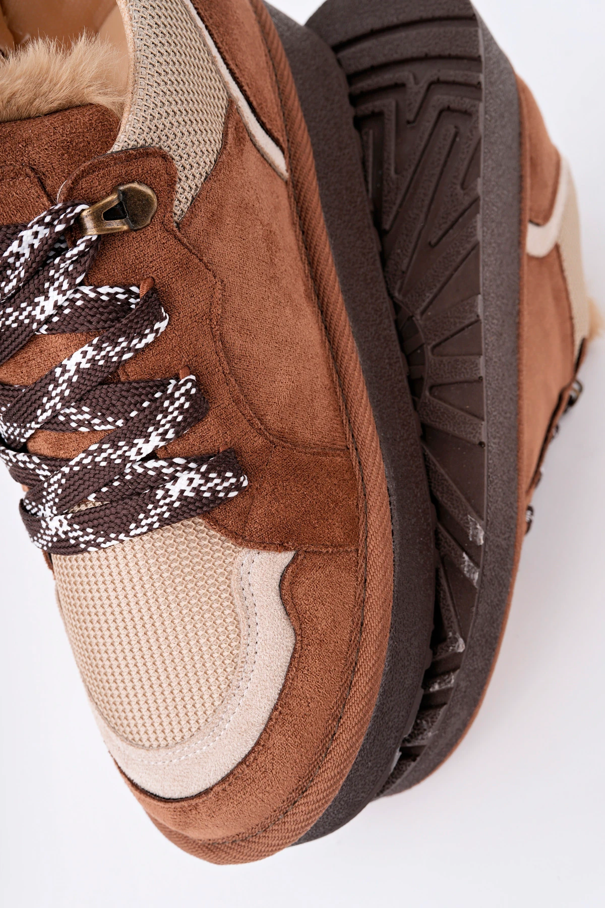 DZY-444 Kürklü Bağcıklı Spor