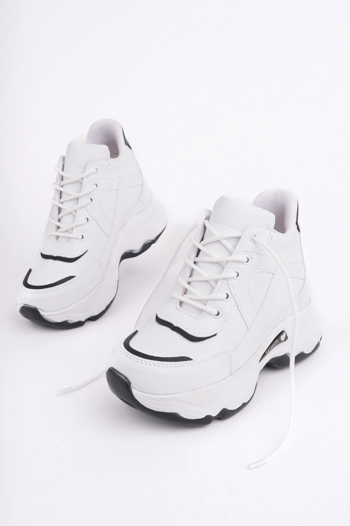 FRM-9091 Bağcıklı Gizli Topuk Spor