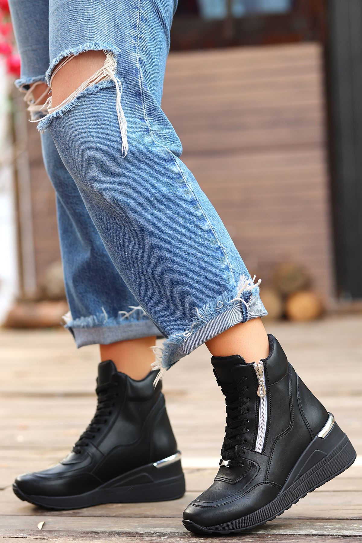 Coman Dolgu Taban fermuarlı Bot