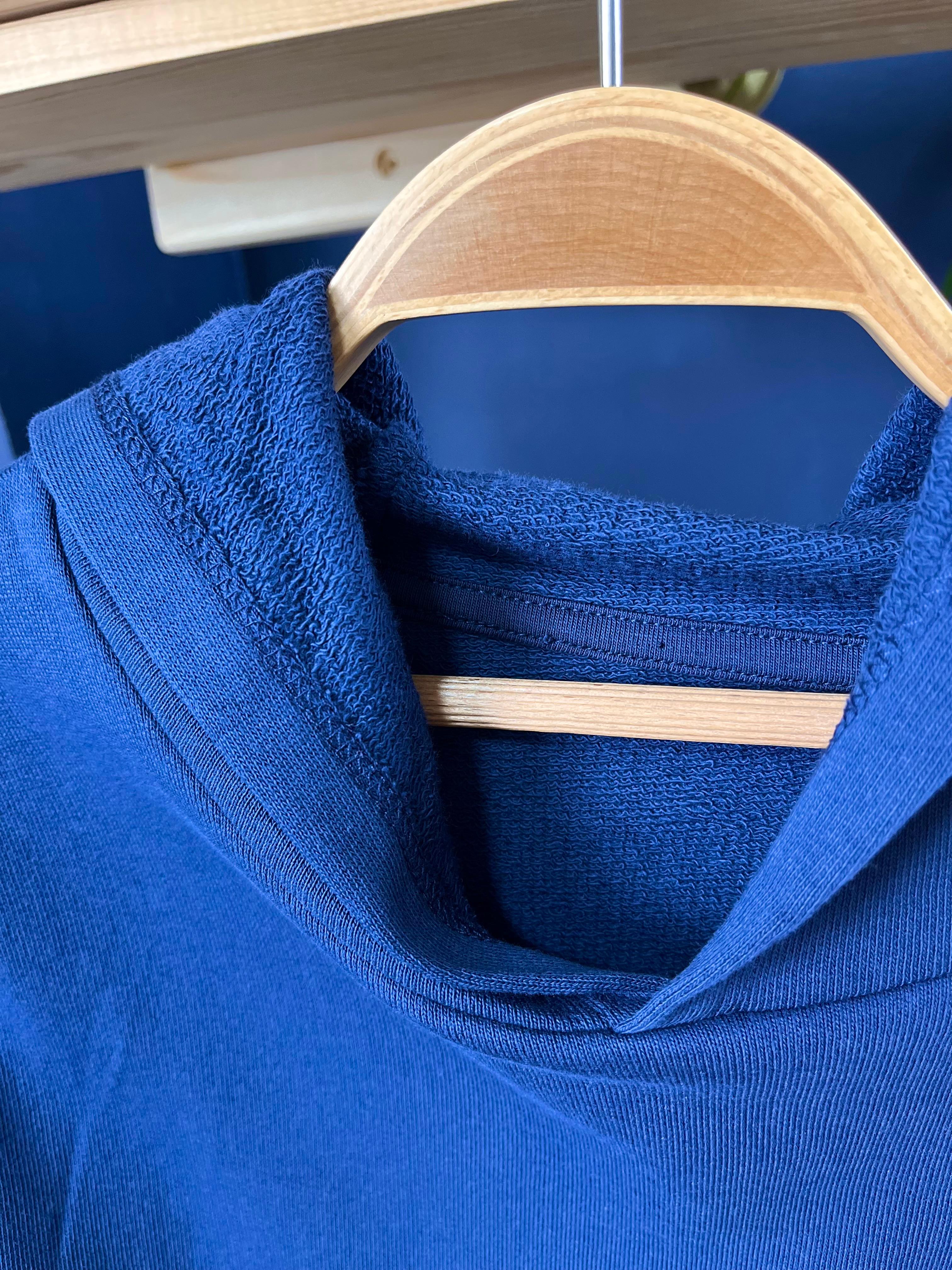  Kapüşonlu Düz Lacivert Çocuk Sweatshirt