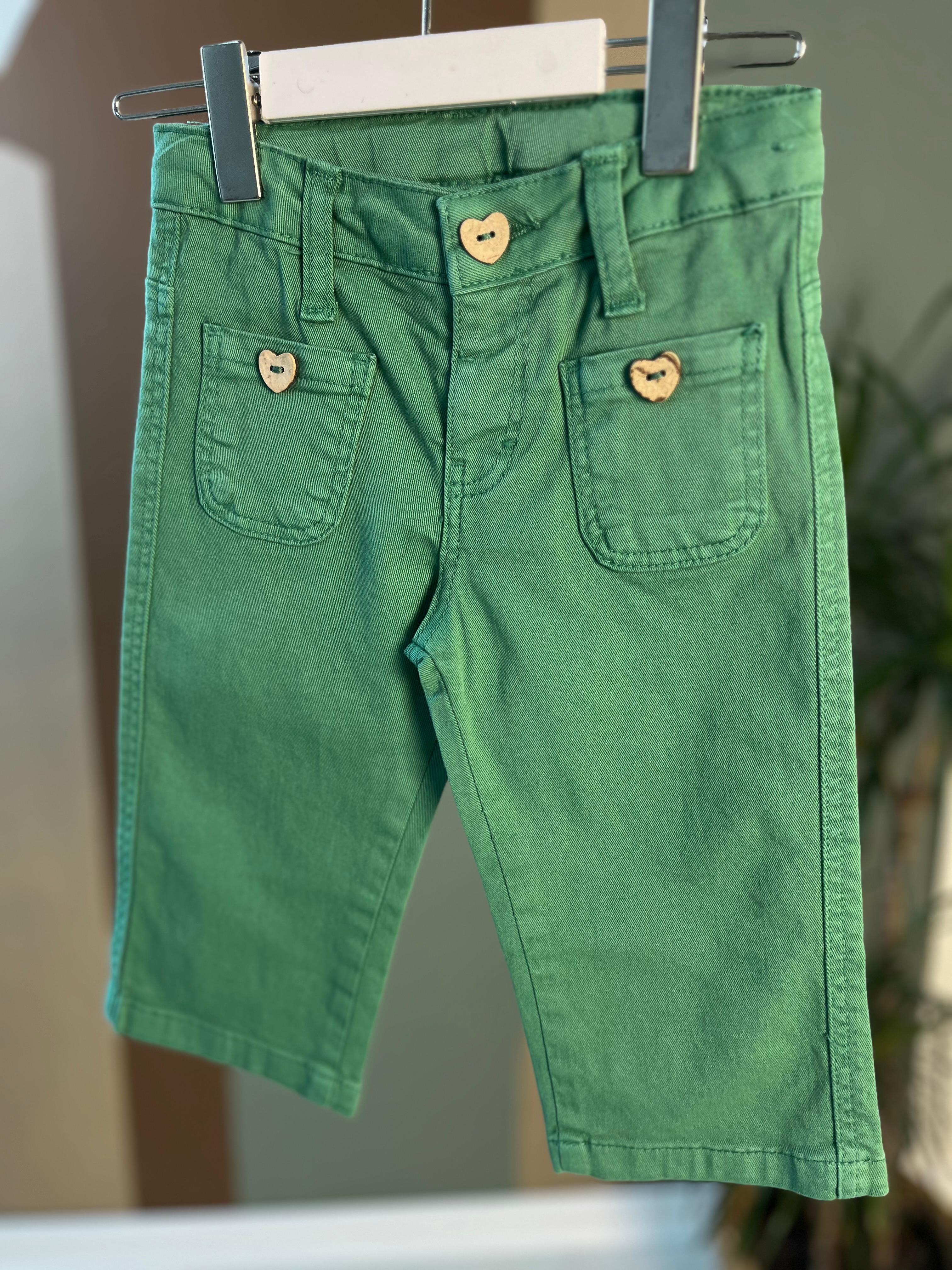 Çikoby Yeşil Pantolon