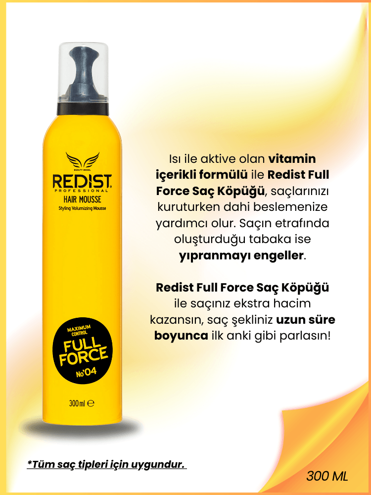 Redist Saç Şekillendirici Köpük 300 ML