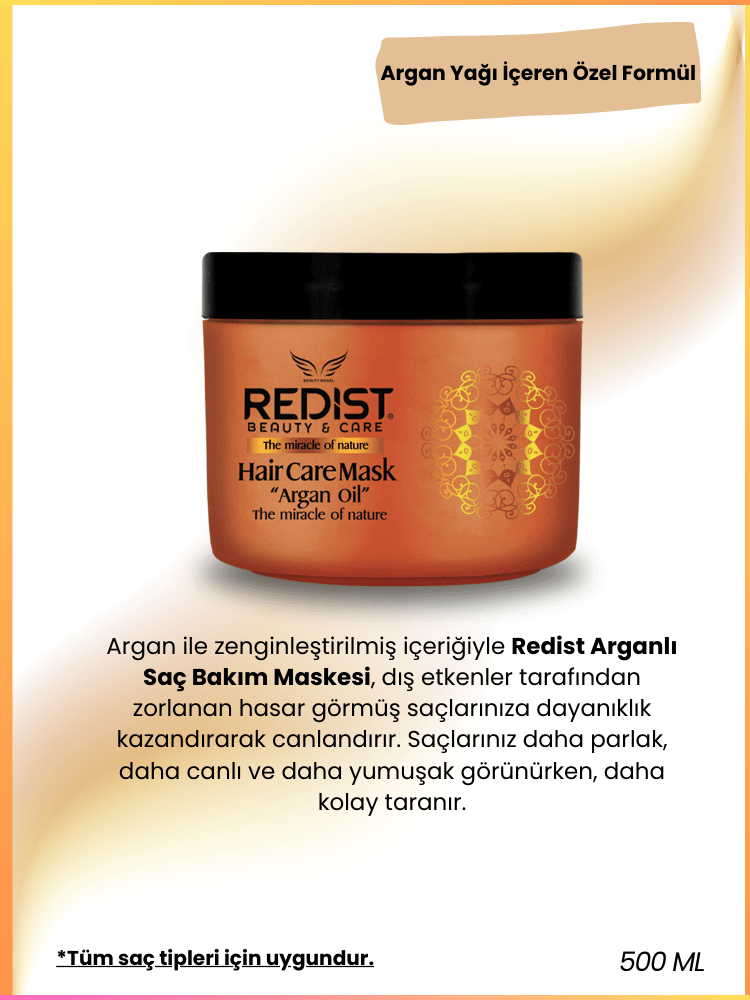 Redist Argan Saç Bakım Maskesi 475 ml