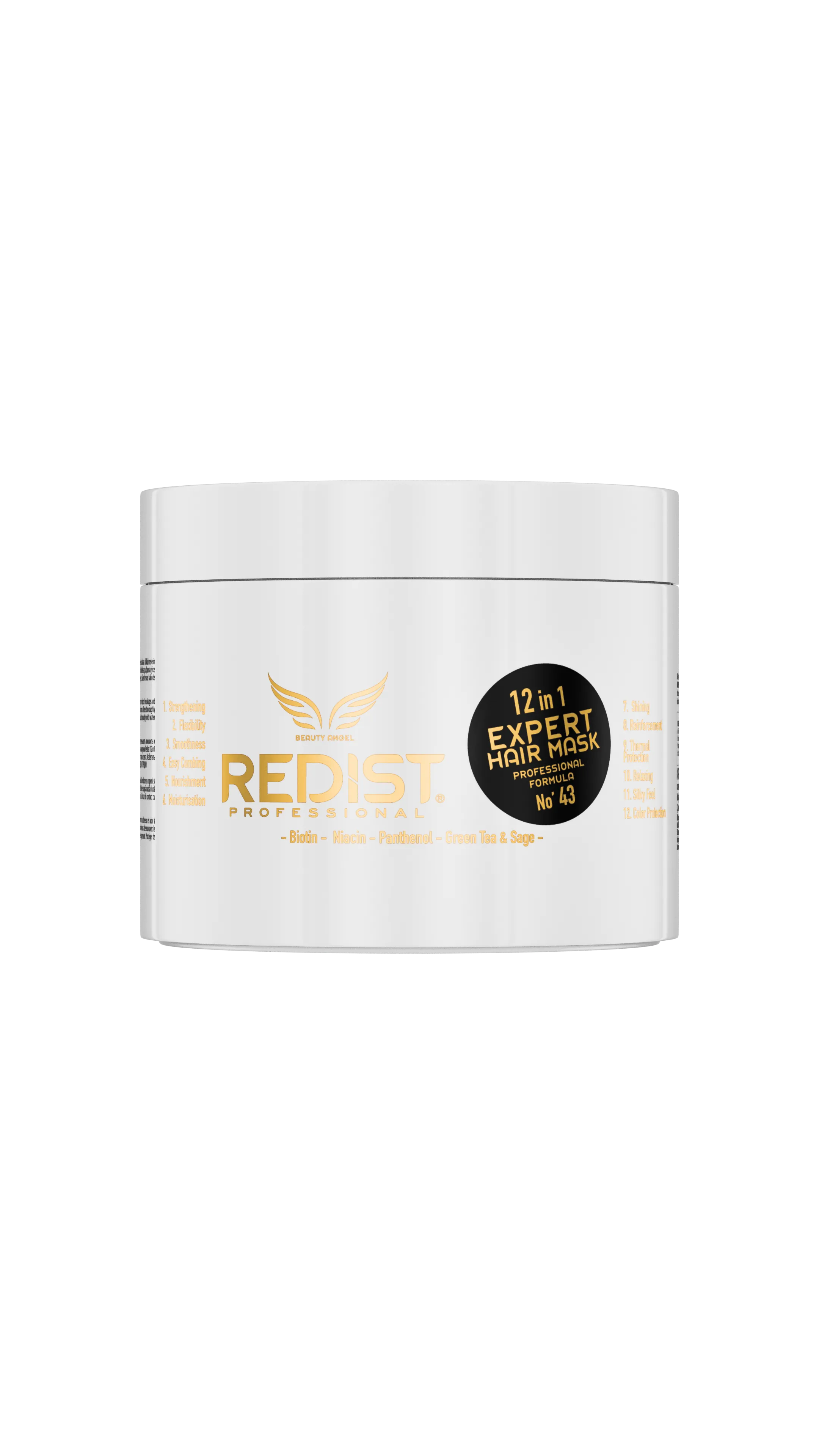 Redist Expert 12in1 Saç Bakım Maskesi 475 ml | 12 Etkili Formül ile Güçlü ve Parlak Saçlar