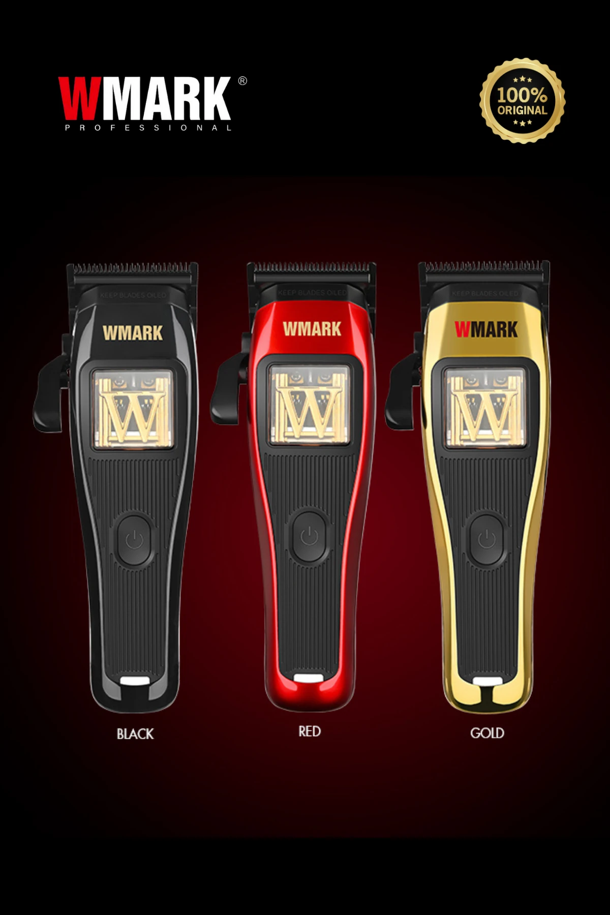 WMARK NG-X1 Profesyonel Şarjlı Saç Kesme Makinesi – Vector Motor