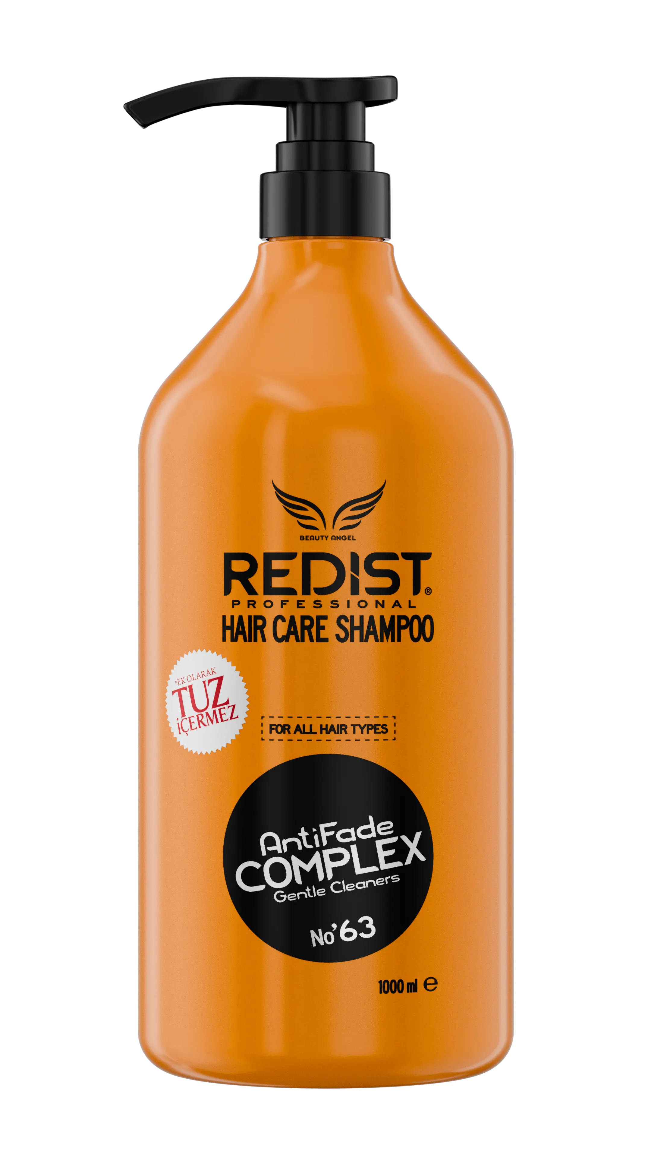 Redist Tuzsuz Şampuan 1000 ml |  Hassas ve İşlem Görmüş Saçlar İçin Onarıcı Bakım