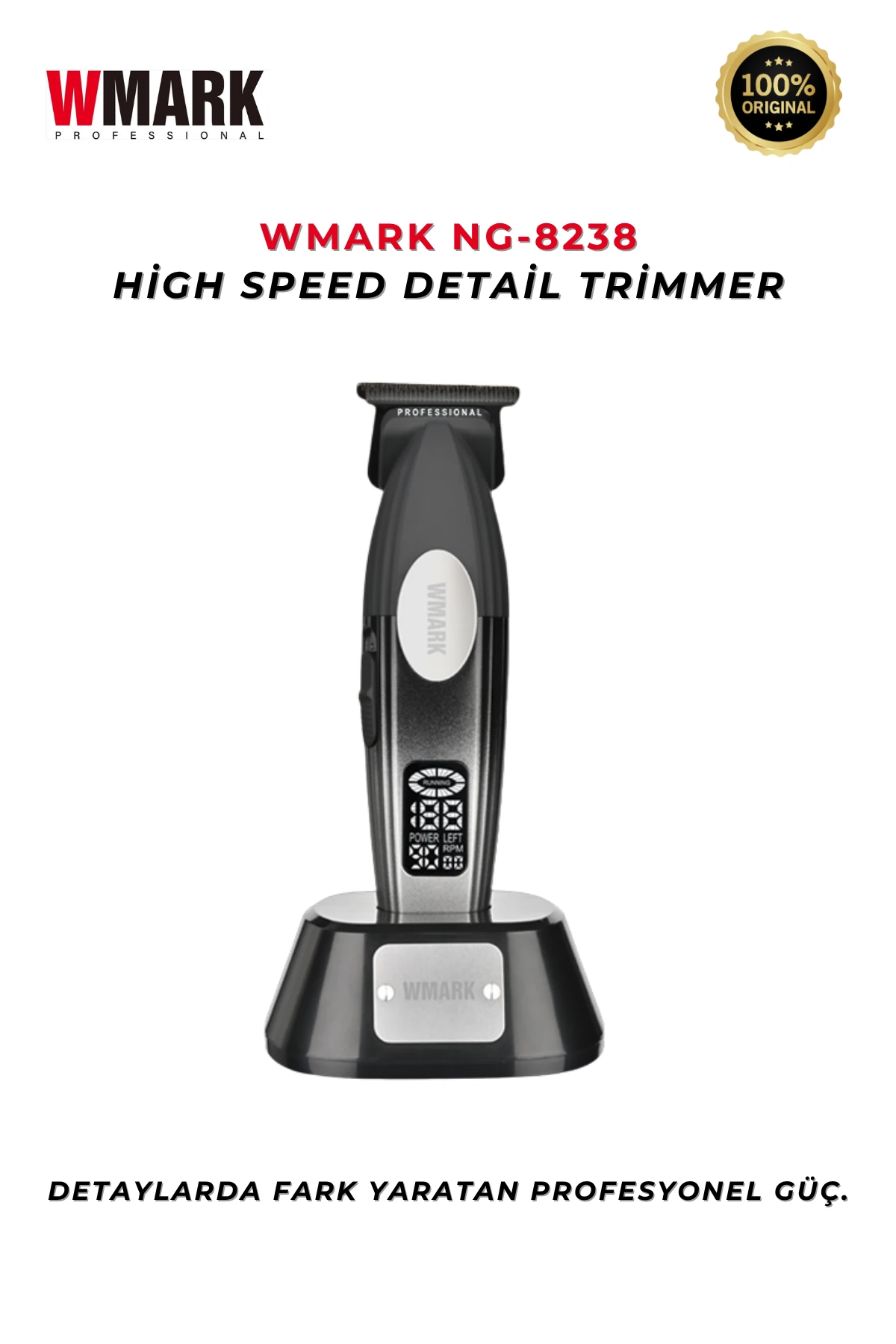 WMarkNG-8038 High Speed Clipper Silver | Gücü Hisset, Profesyonelliği Yaşa