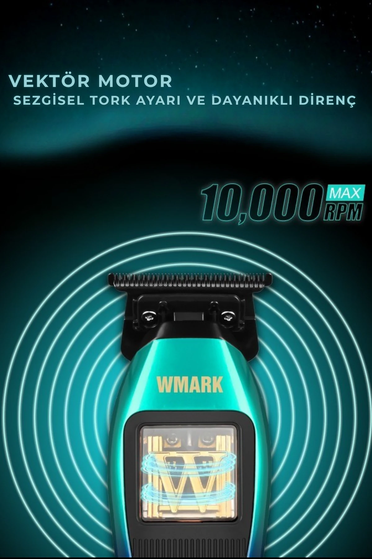 WMARK NG-XT1 POLAR Pro Detay Trimmer | Maglev Vector Motor