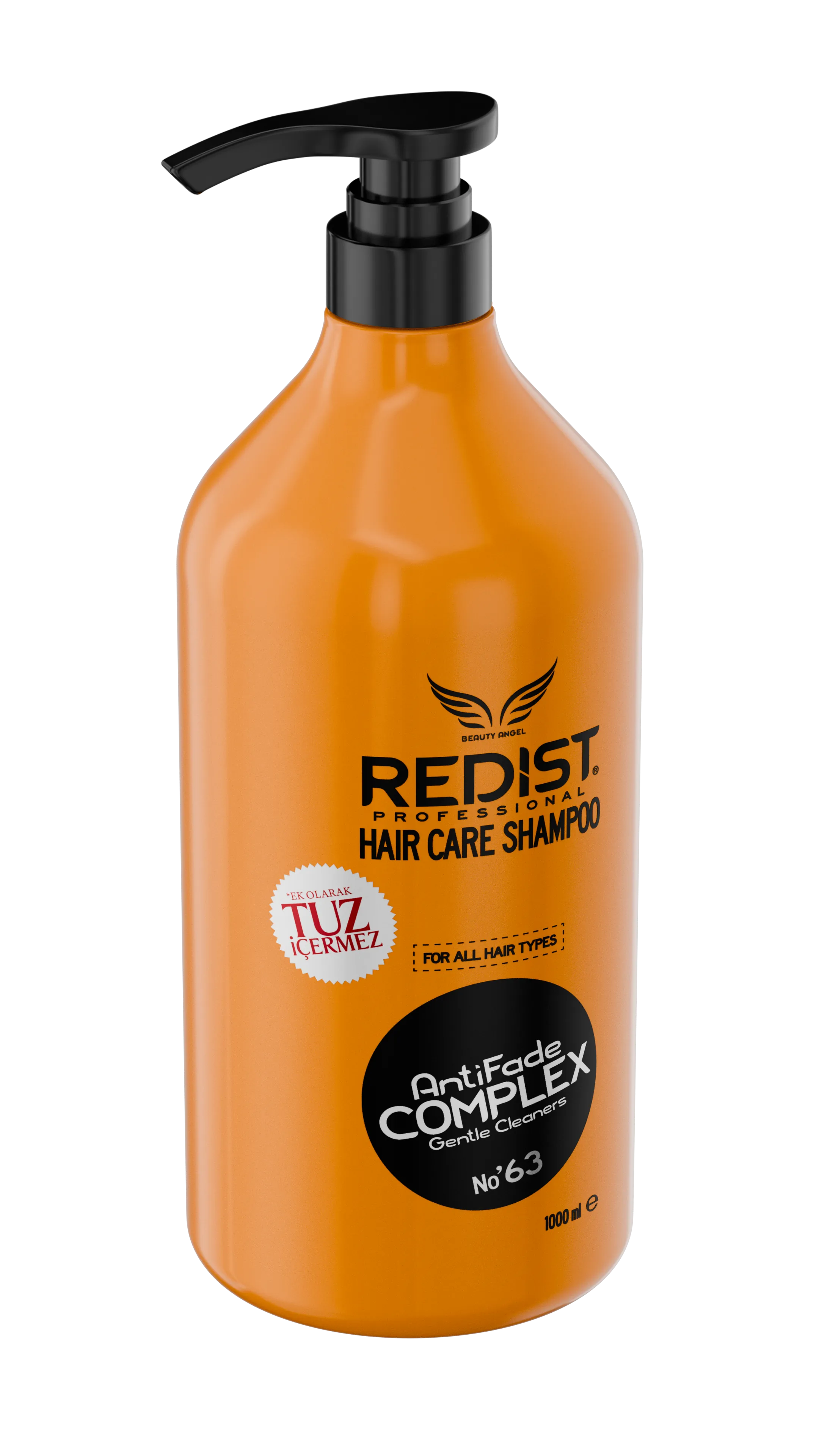 Redist Tuzsuz Şampuan 1000 ml |  Hassas ve İşlem Görmüş Saçlar İçin Onarıcı Bakım
