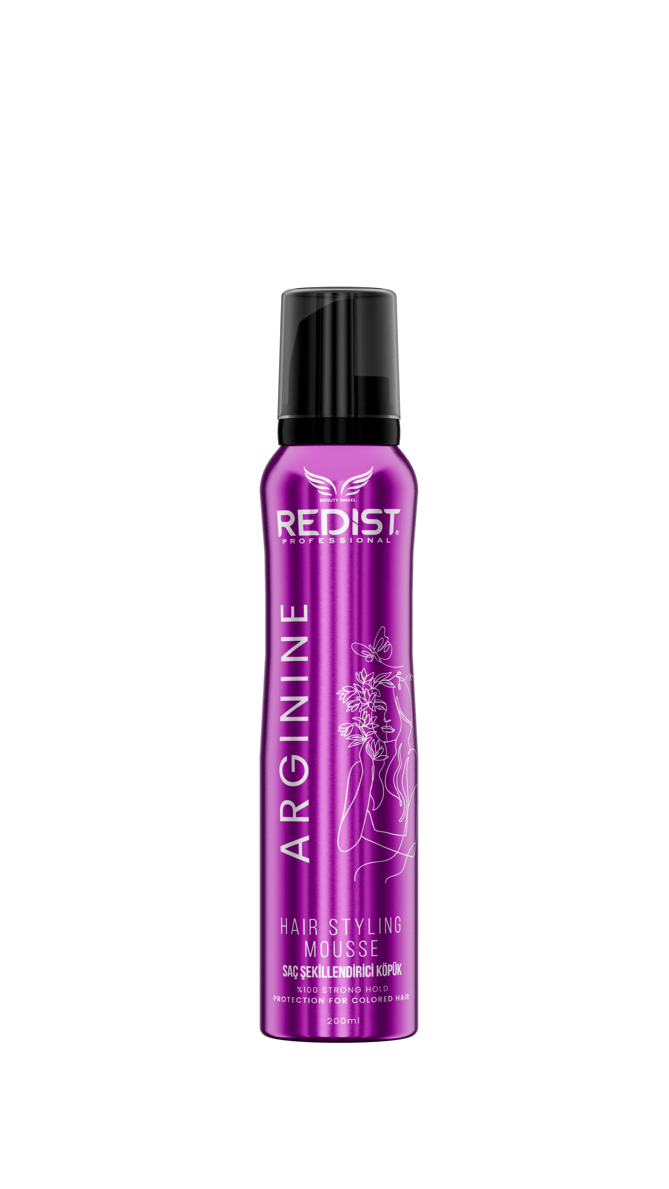 Redist Arginine Saç Şekillendirici Köpük 200 ml  | Maksimum Hacim ve Kalıcı Şekillendirme