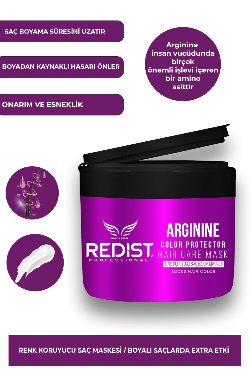 Redist Arginine Saç Bakım Maskesi 250 ML