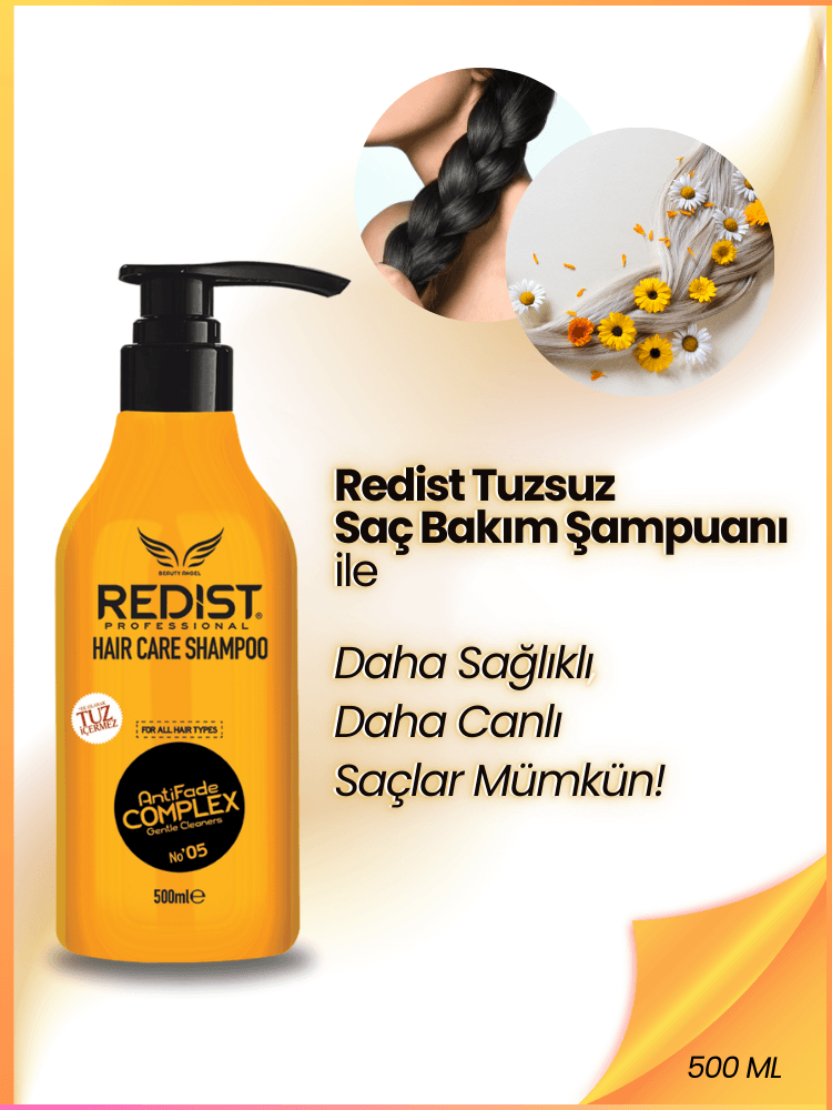 Redist Tuzsuz Şampuan 500 ml