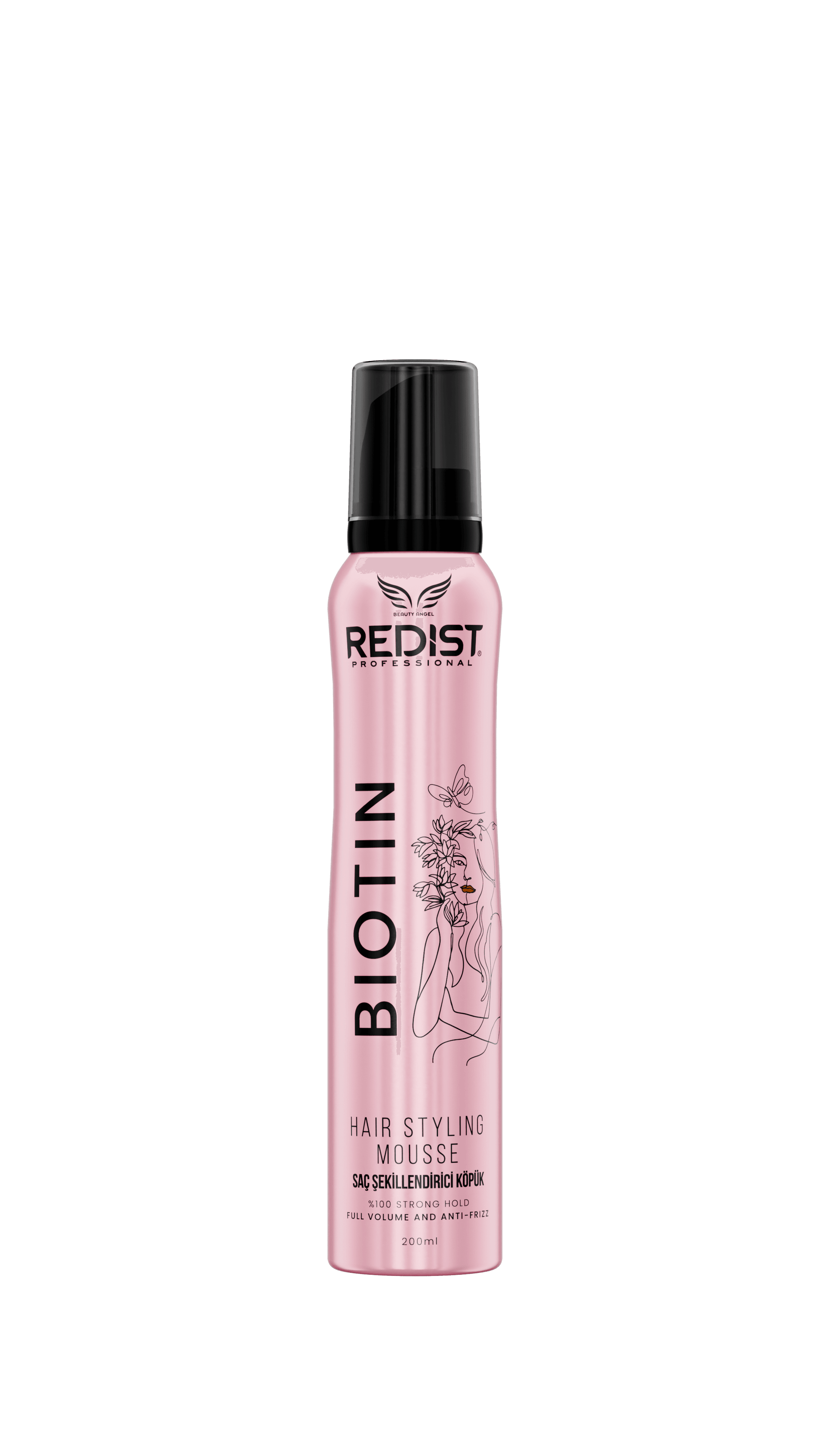 Redist Biotin Saç Şekillendirici Köpük 200 ml | Uzun Süre Kalıcı Hacim