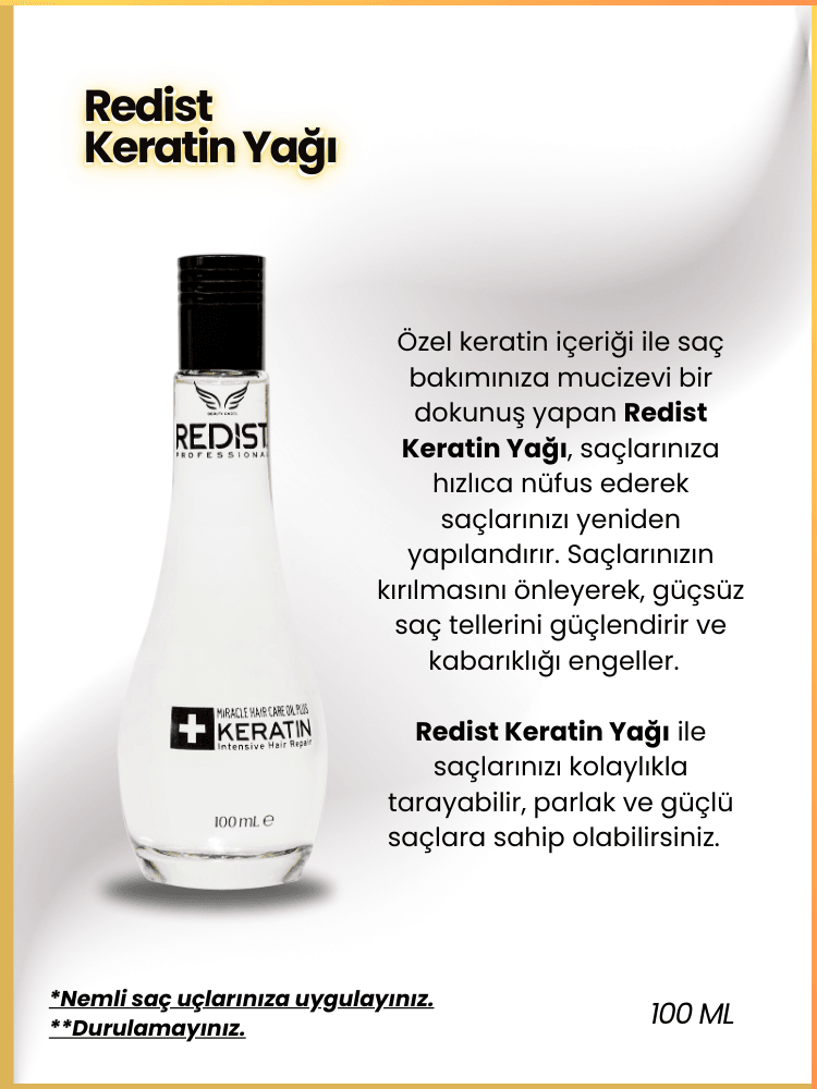 Redist Keratin Yağı 100 ML