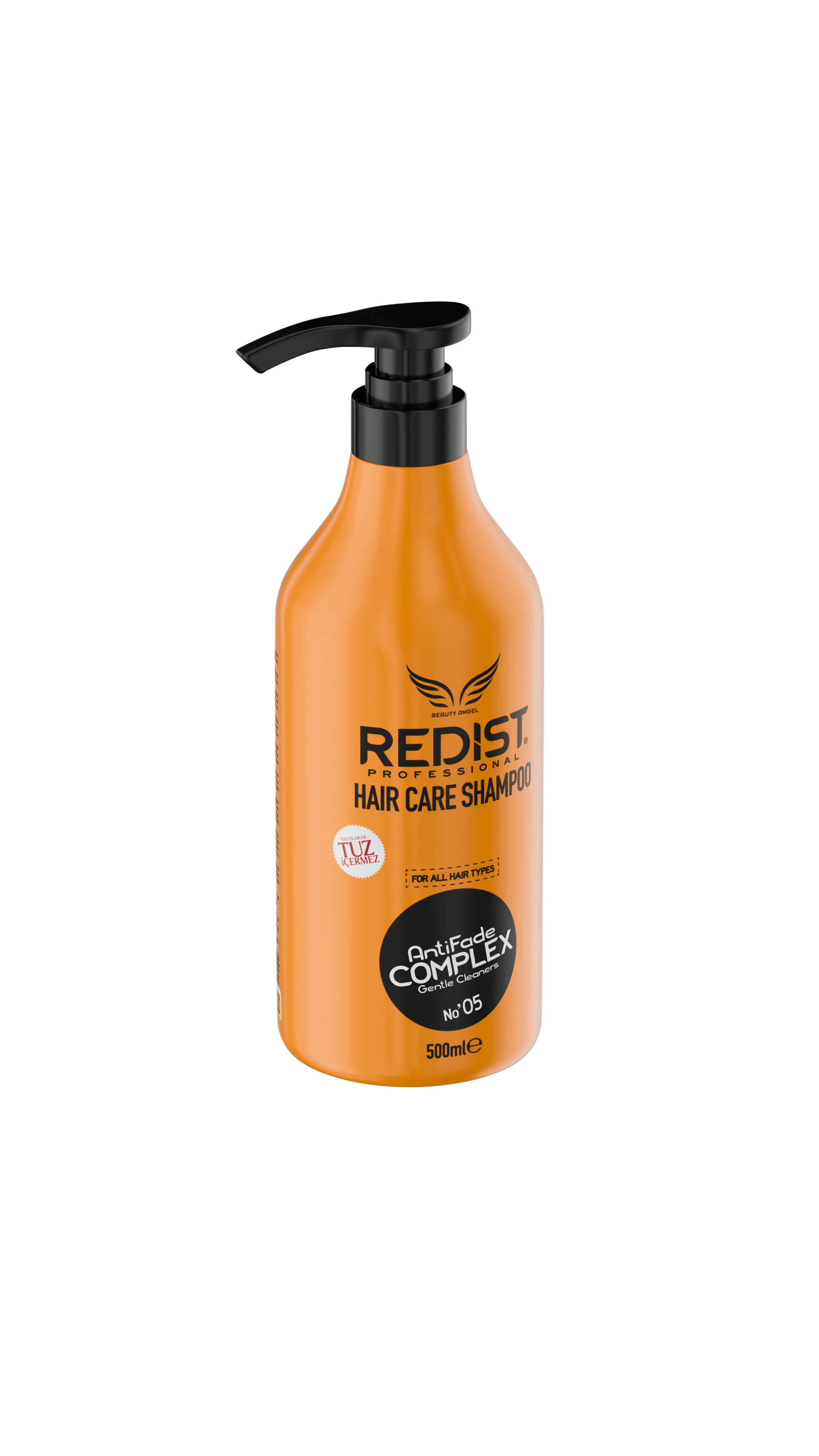 Redist Tuzsuz Şampuan 500 ml | Hassas, Boyalı ve Yıpranmış Saçlar İçin Nazik Temizlik