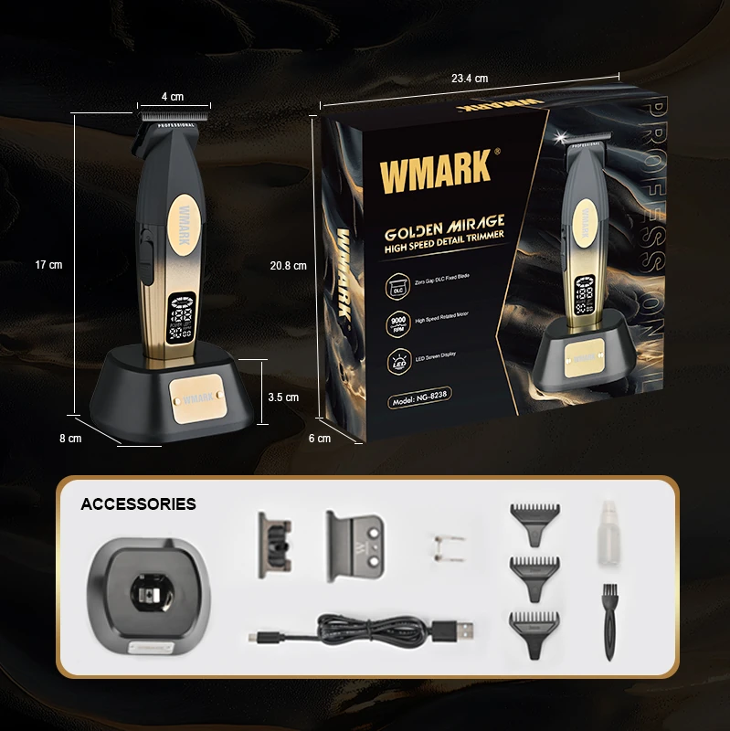 WMarkNG-8038 High Speed Clipper Silver | Gücü Hisset, Profesyonelliği Yaşa