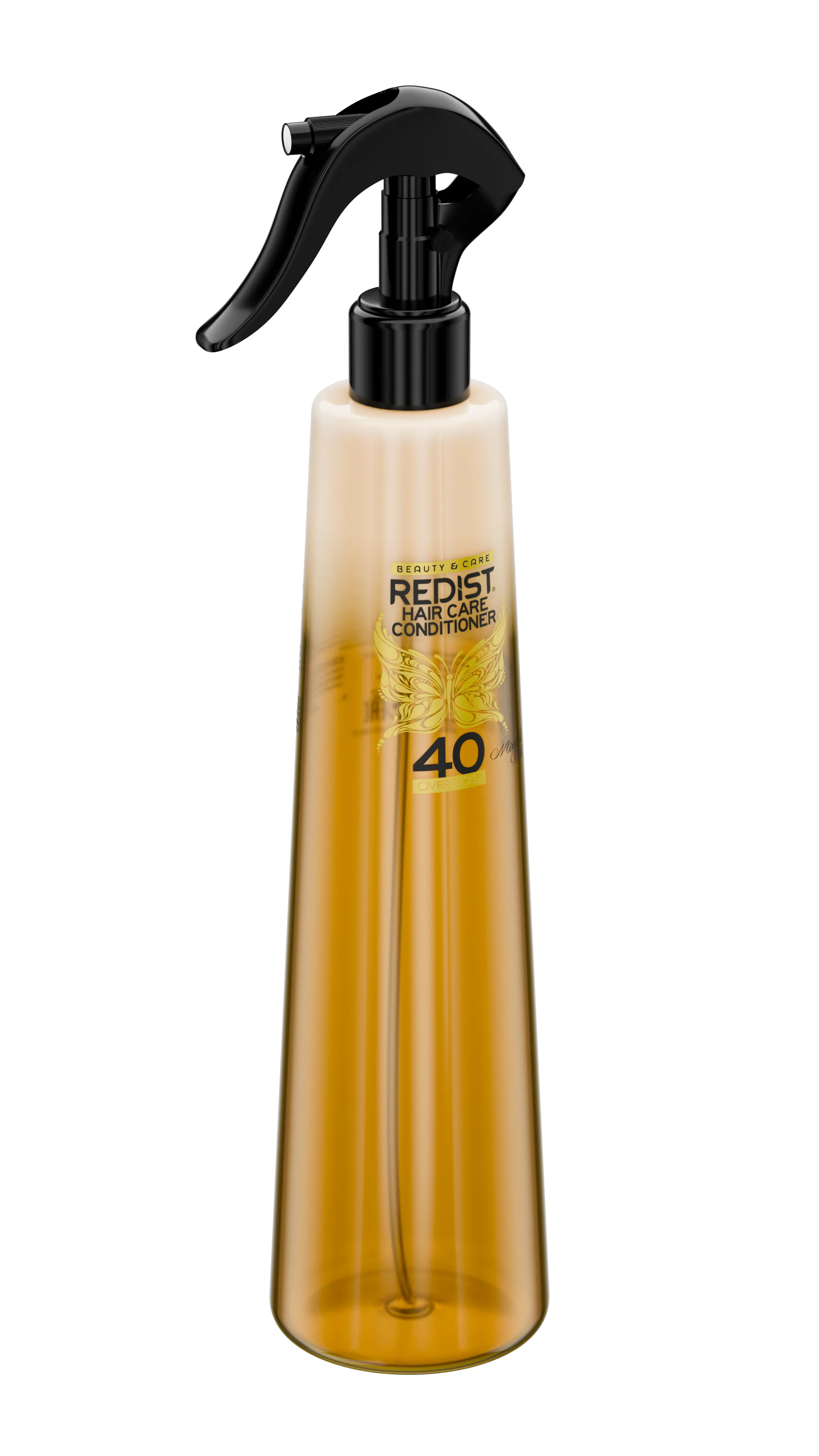 Redist 40 Bitki Özlü Fön Suyu 400 ml | Isı Koruması, Parlaklık ve Kolay Tarama