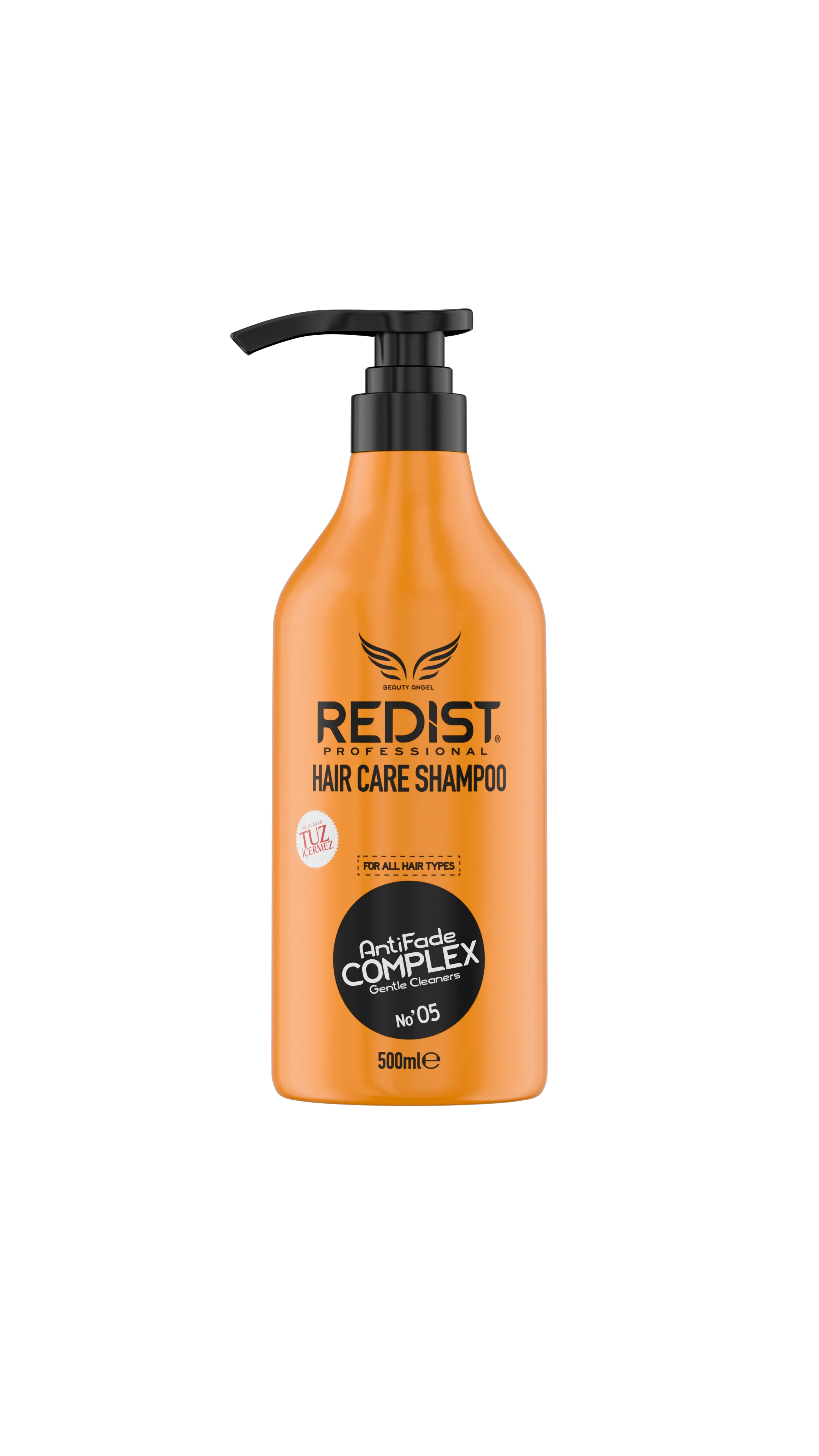 Redist Tuzsuz Şampuan 500 ml | Hassas, Boyalı ve Yıpranmış Saçlar İçin Nazik Temizlik