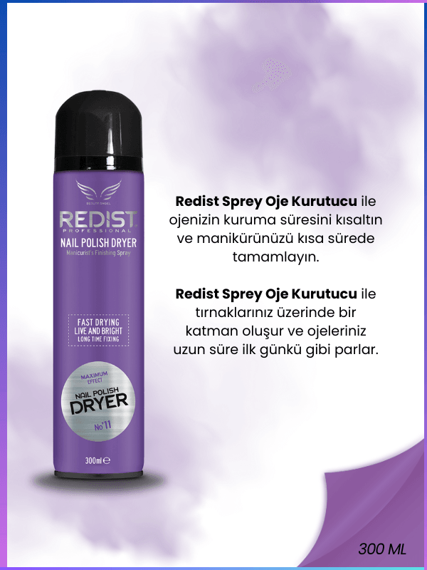 Redist Oje Kurutucu Sprey 300 ml