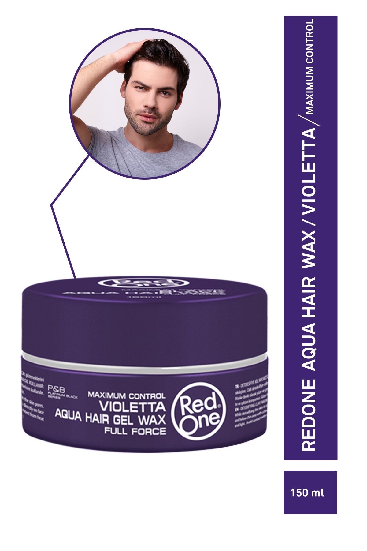 Redone Aqua Wax Mor 150 ML