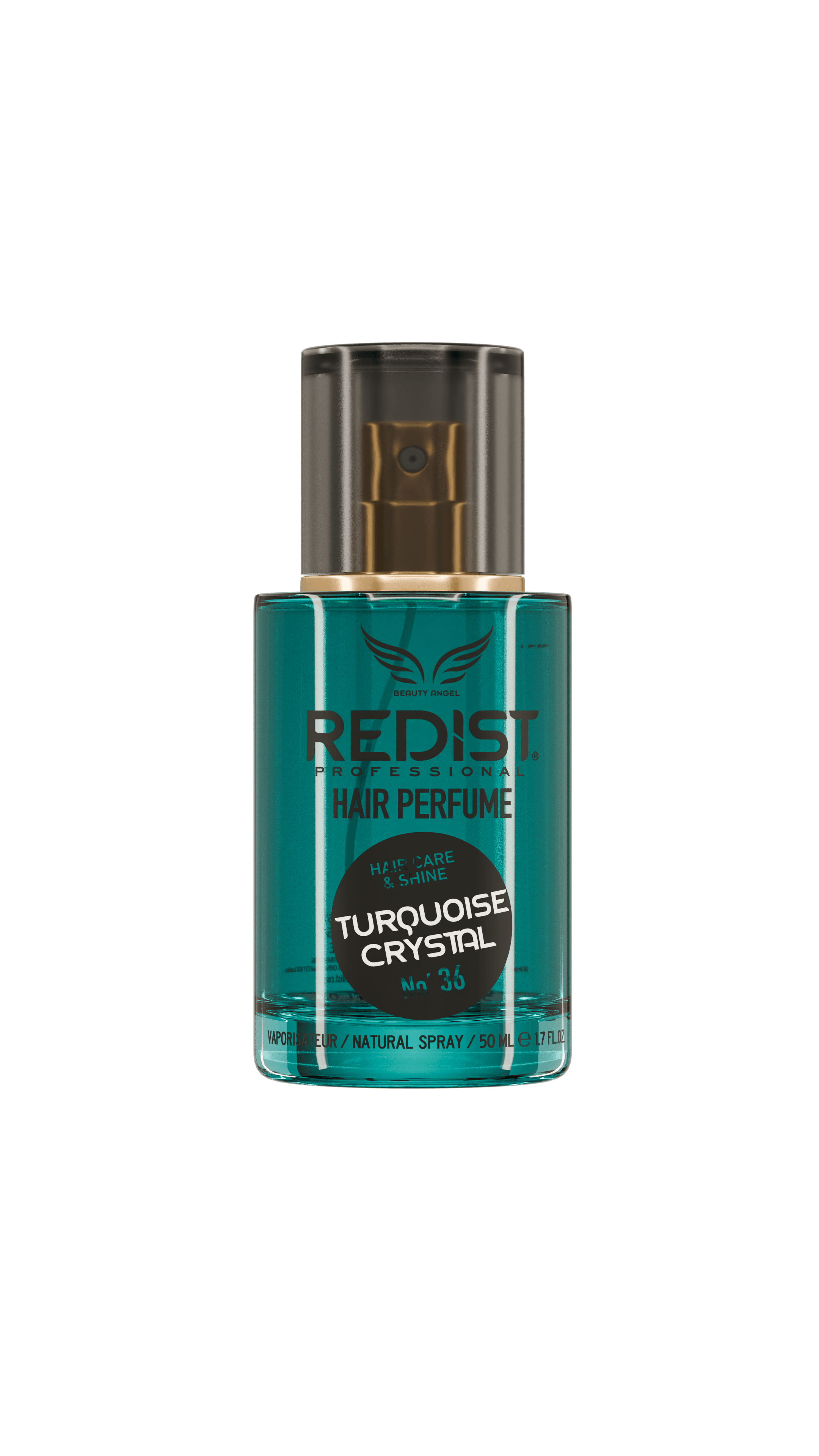 Redist 40 Bitkili Saç Parfümü 50 ml | Kalıcı Koku ve Saç Bakımı Bir Arada - Redist EDC Turquoise Crystal Saç Parfümü 50 ml | Hoş Koku ve Parlaklık Etkisi