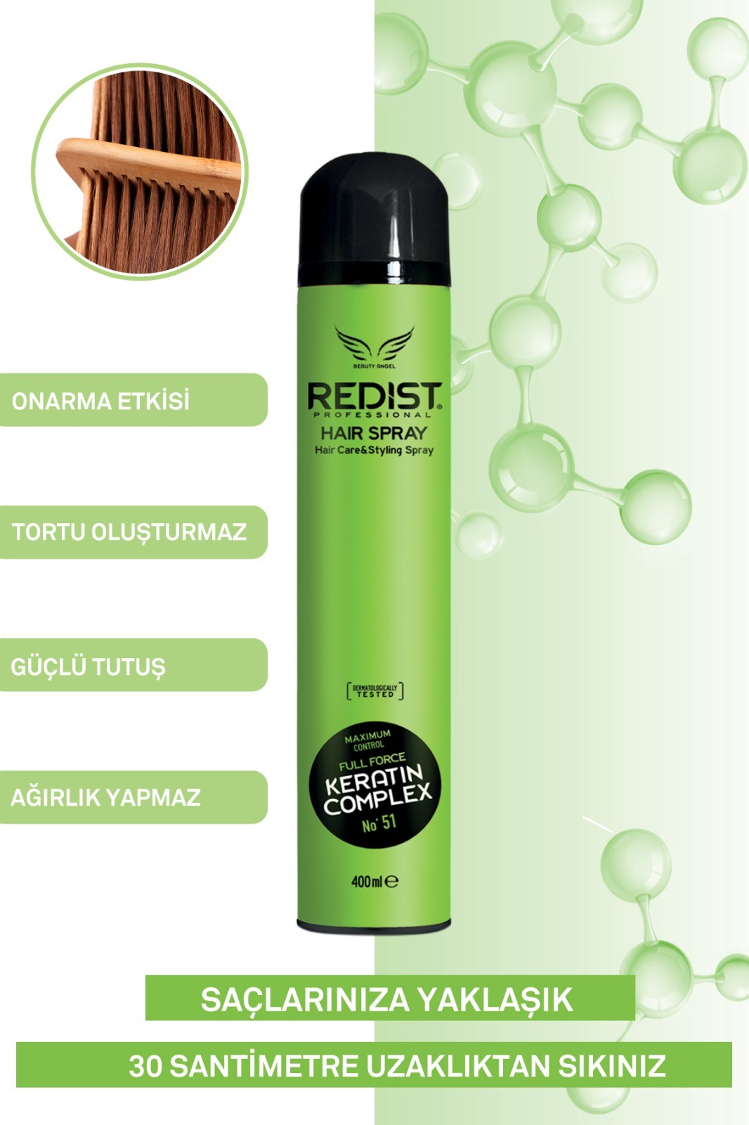 Redist Saç Spreyi Keratin 400 ml