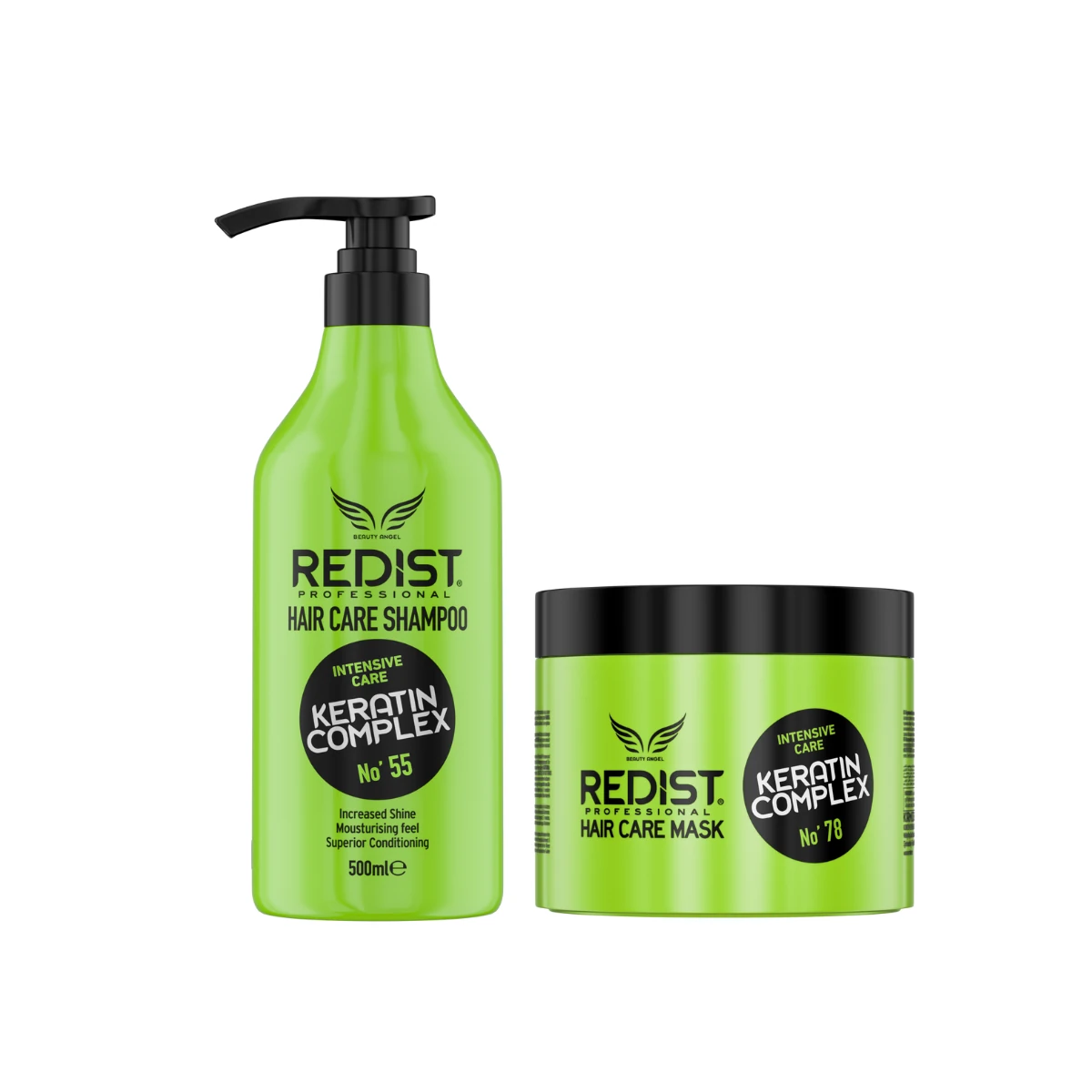 Redist Keratin Bakım Seti 500 ml | Onarıcı Etki ve Pürüzsüz Görünüm