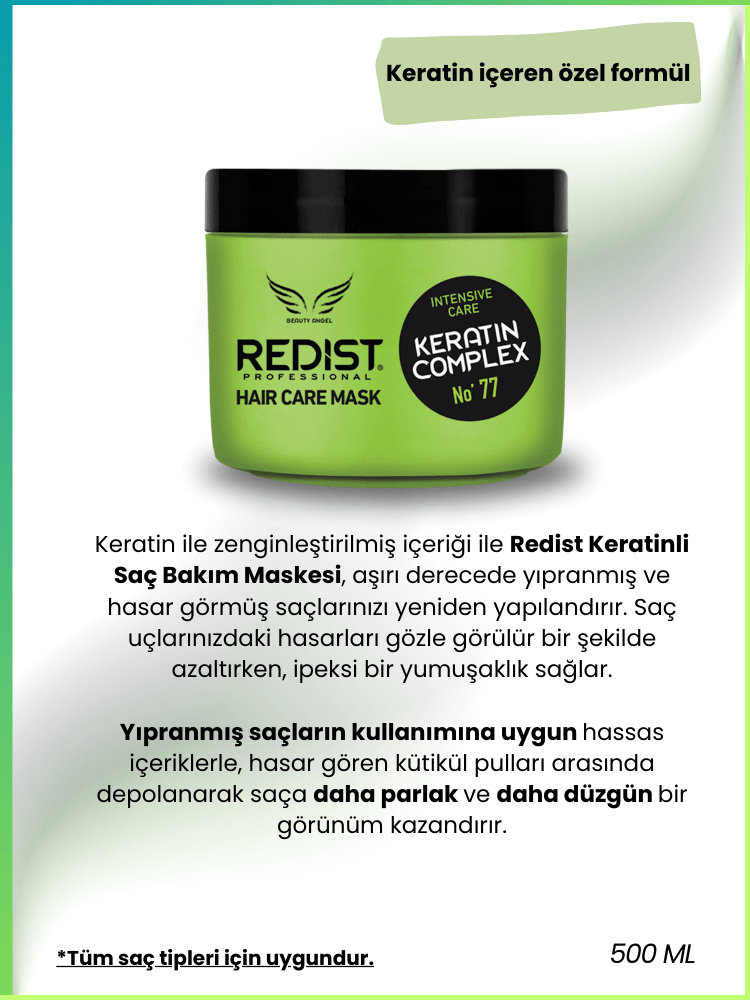 Redist Keratin Saç Bakım Maskesi 475 ml