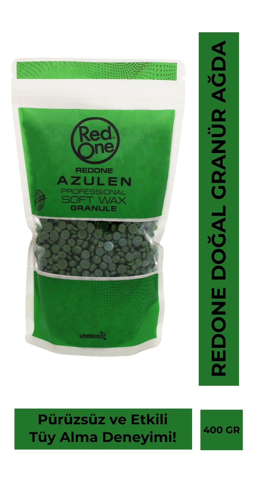 Redone Granür Ağda 500 Gr Yeşil