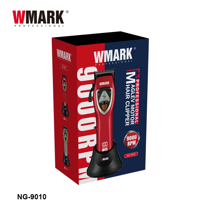 WMARK NG-9010 Şarjlı Saç Kesme Makinesi | Ergonomik Tasarım, Yüksek RPM Motor