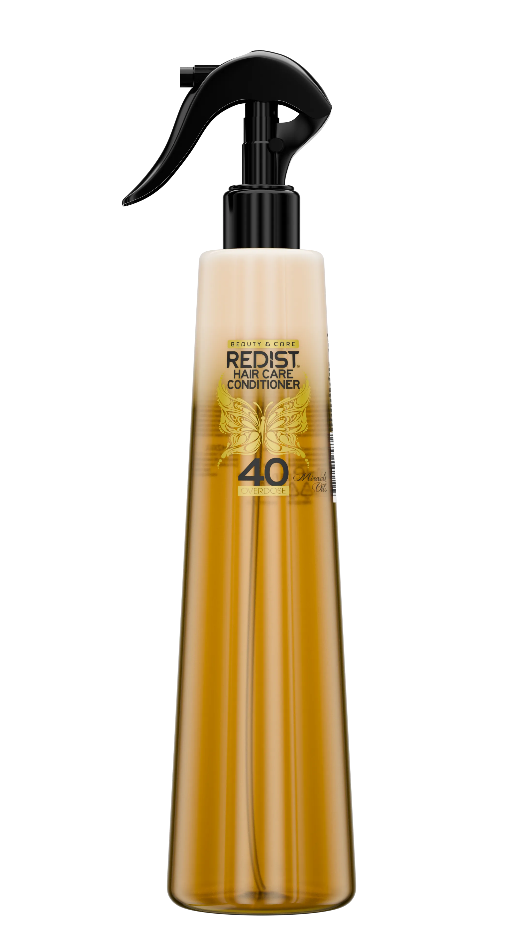 Redist 40 Bitki Özlü Fön Suyu 400 ml | Isı Koruması, Parlaklık ve Kolay Tarama