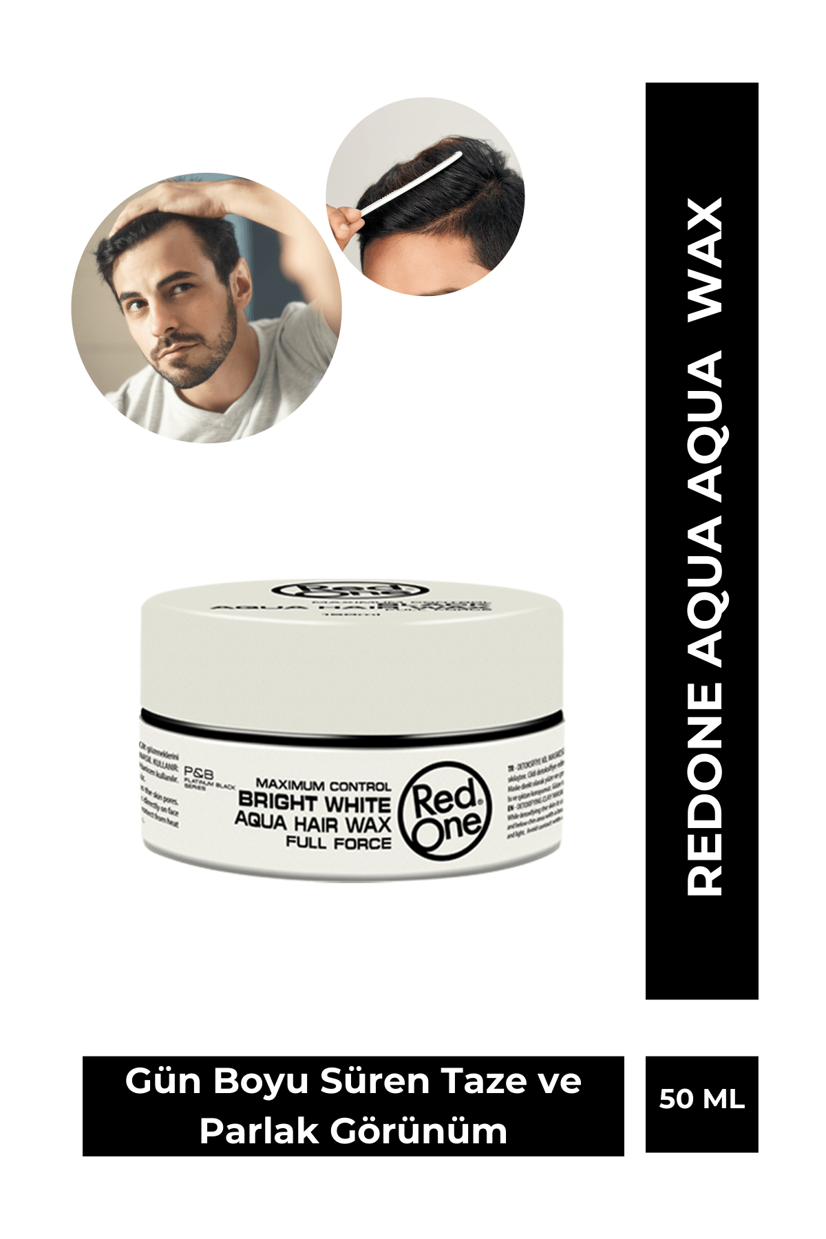 Redone Aqua Wax Beyaz 50 ml