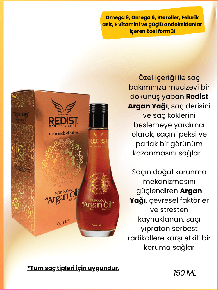 Redist Argan Yağı 100 ML