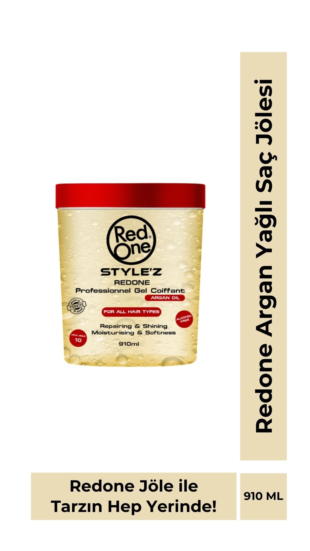 Redone Argan Yağlı Saç Jölesi 910 ML 