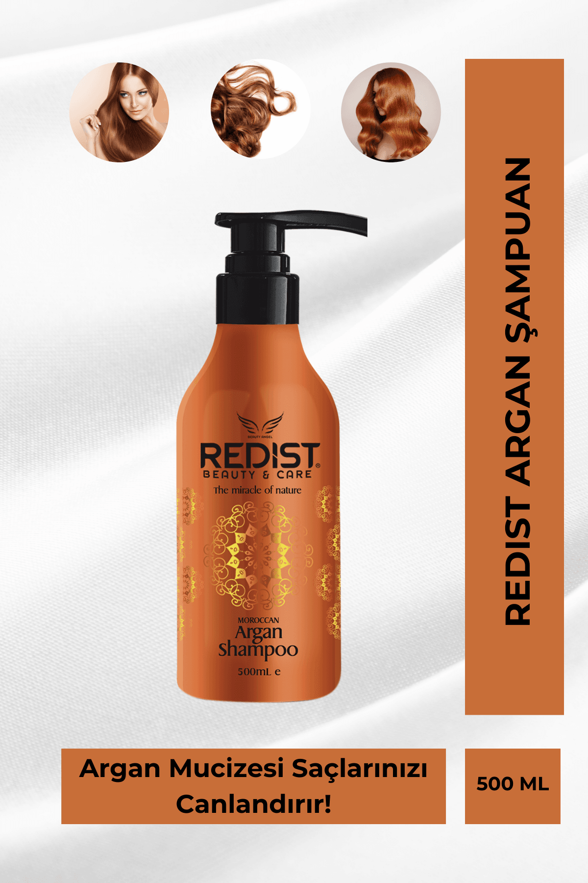 Redist Argan Bakım Şampuanı 500 ML