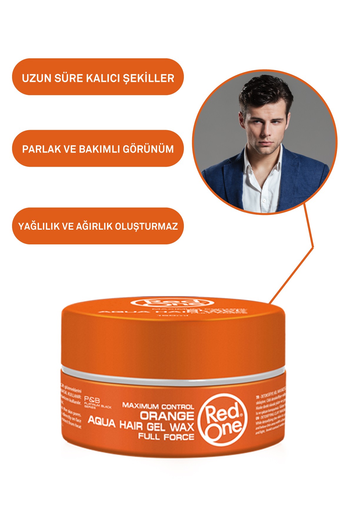 Redone Aqua Wax Turuncu 150 ML