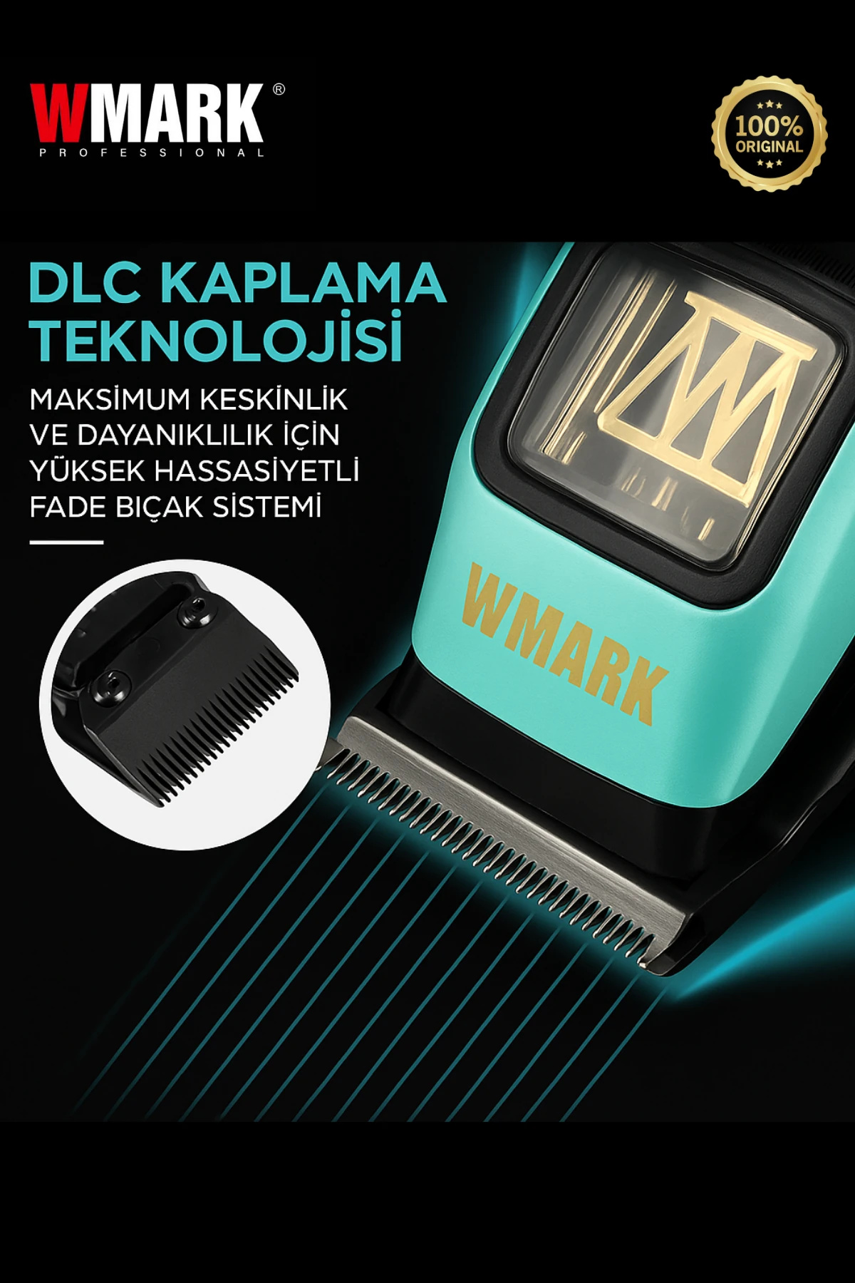 WMARK NG-X1 Polar Şarjlı Saç Kesme Makinesi | Vector Motor